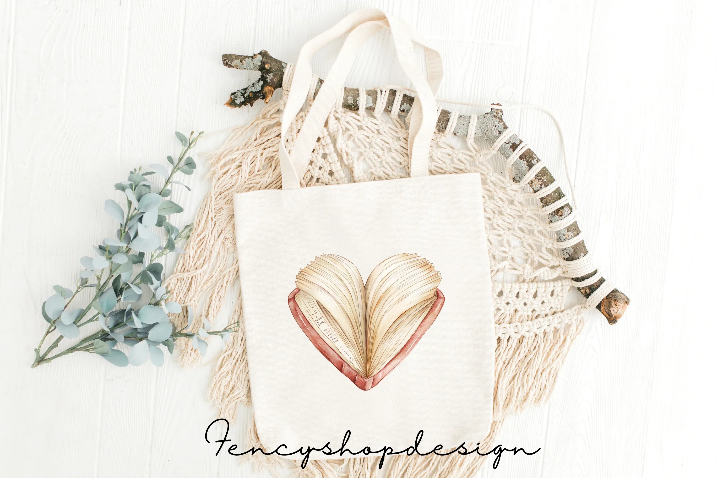 Heart Book Clipart Bundle - Image 8
