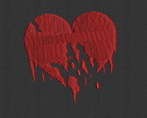 Heart Embroidery Design