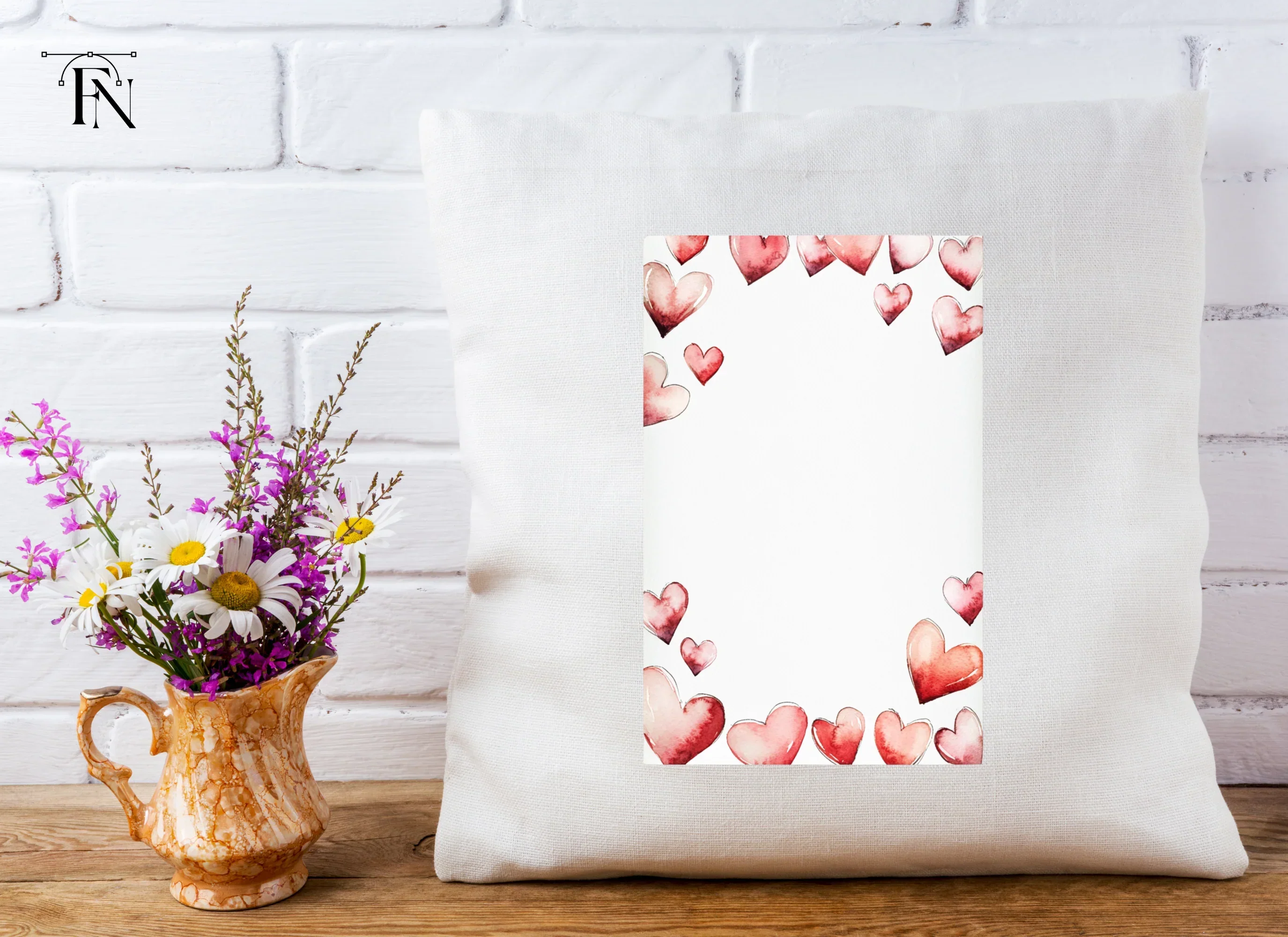 Heart Frames Clipart Bundle - Image 5