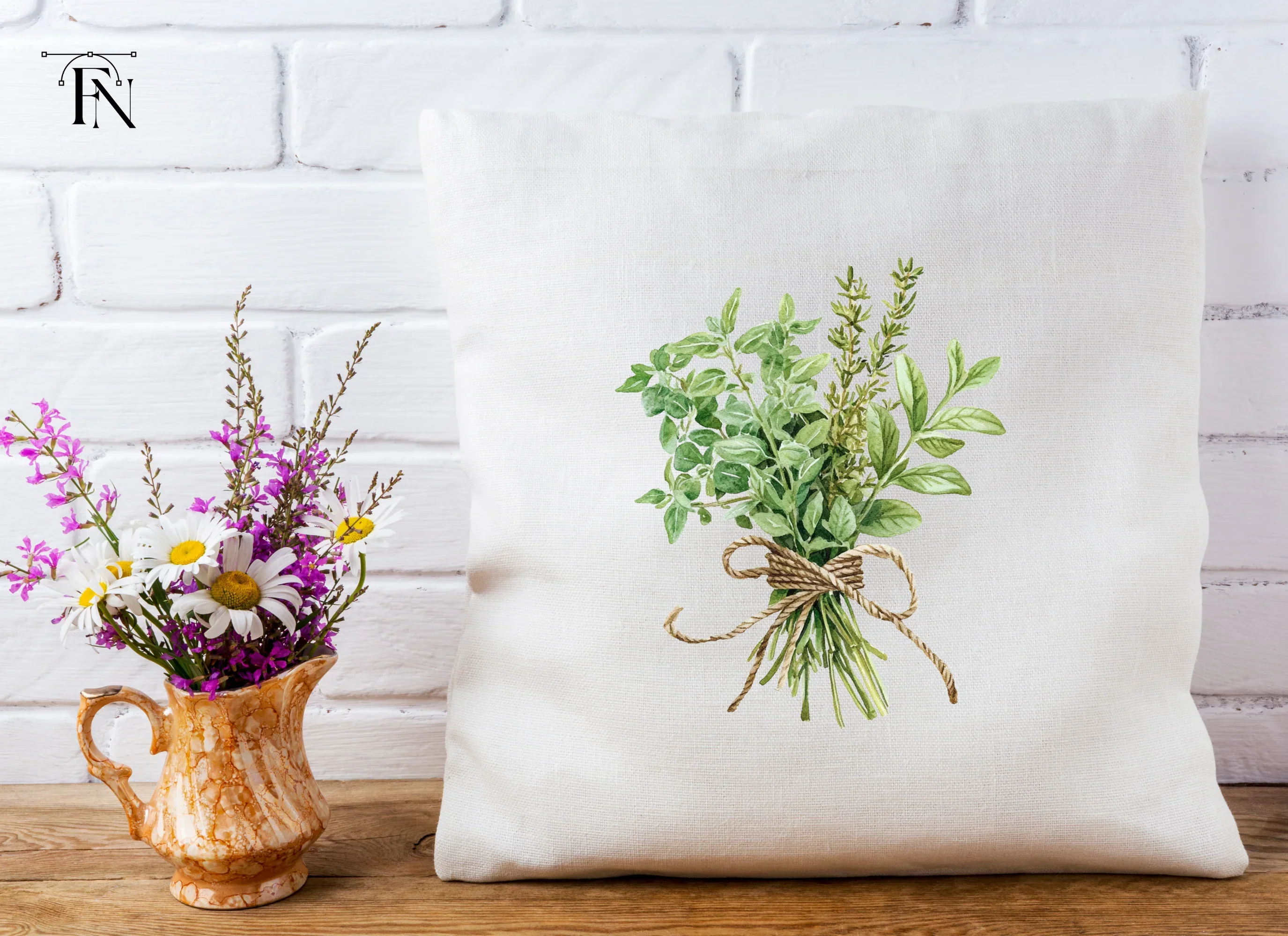 Herb Bouquets Clipart Bundle - Image 2