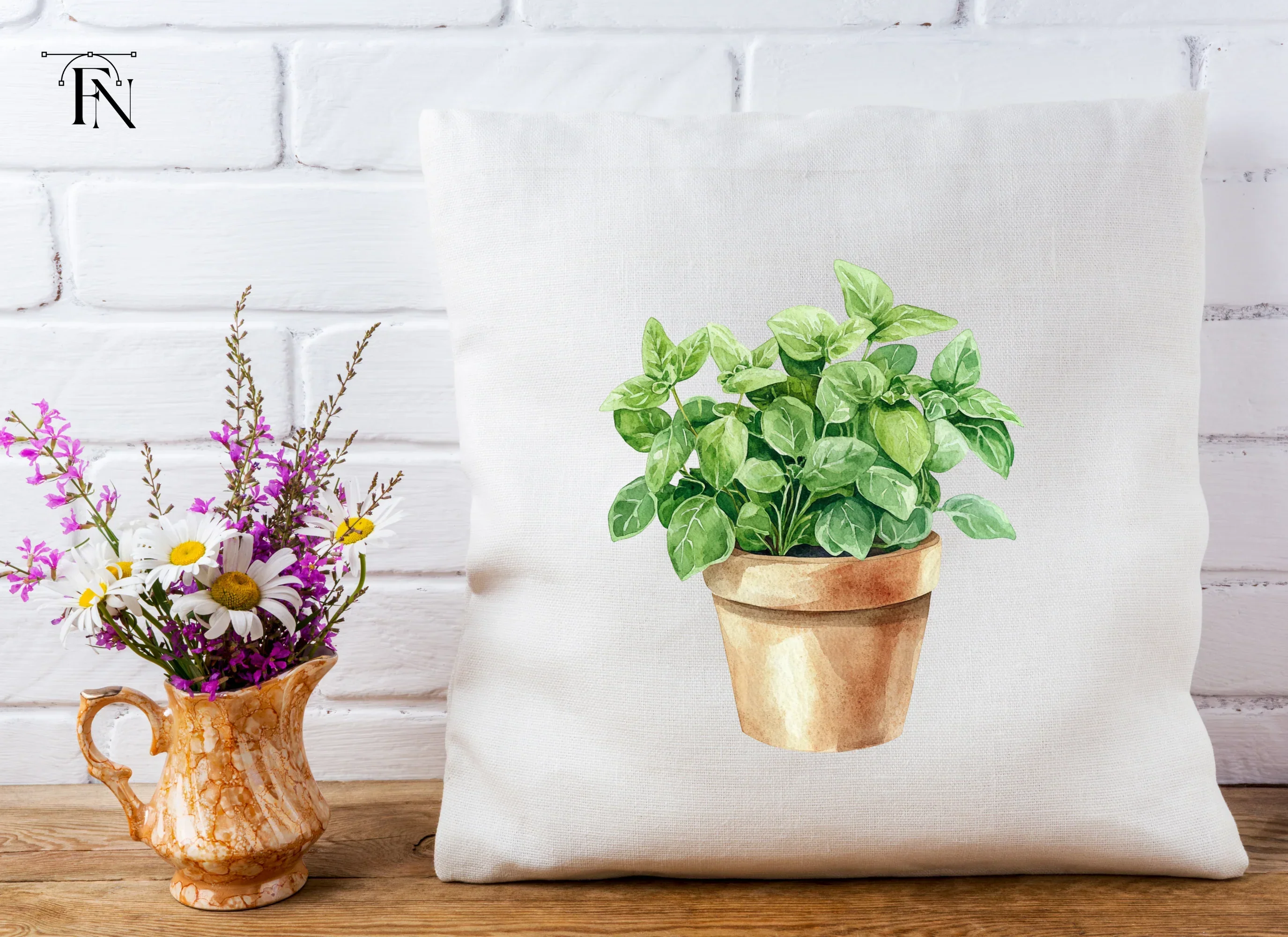 Herb Pots Clipart Bundle - Image 5