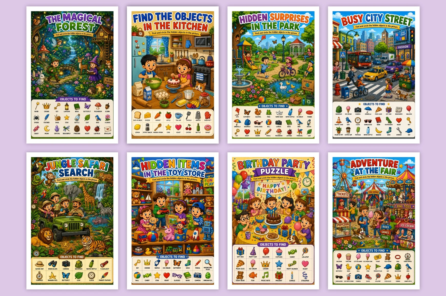 Hidden Pictures Activity Book - Image 4