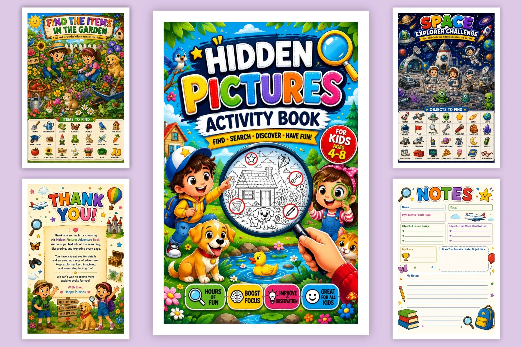 Hidden Pictures Activity Book - Image 6