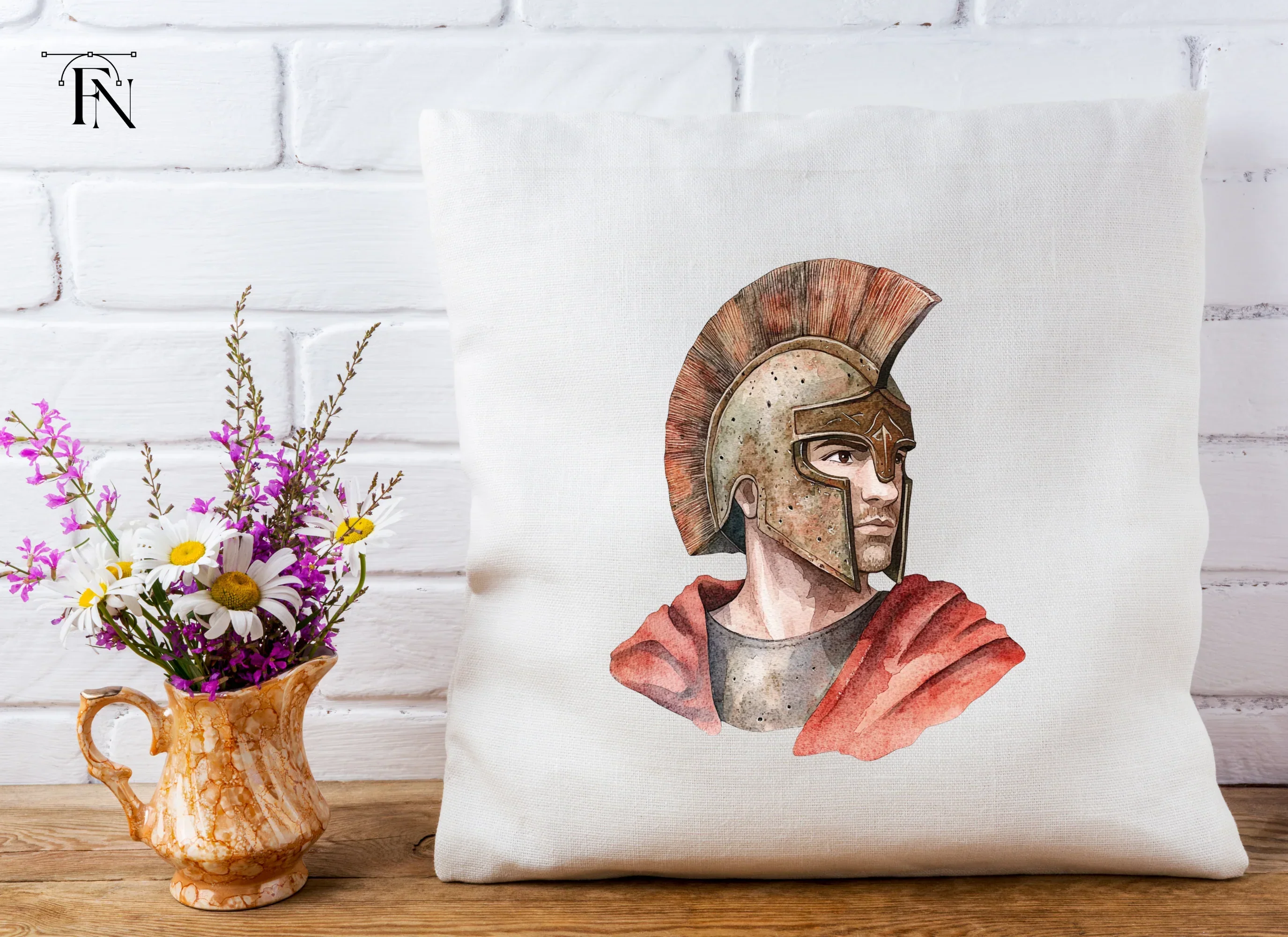 Historical Roman Soldier Profile Clipart Bundle - Image 5