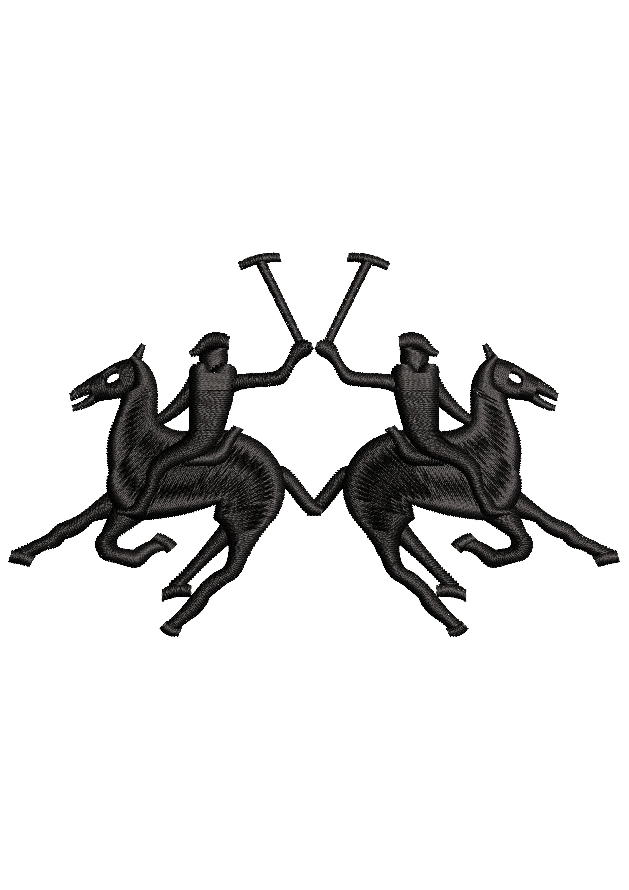 Hockey Player Embroidery Design