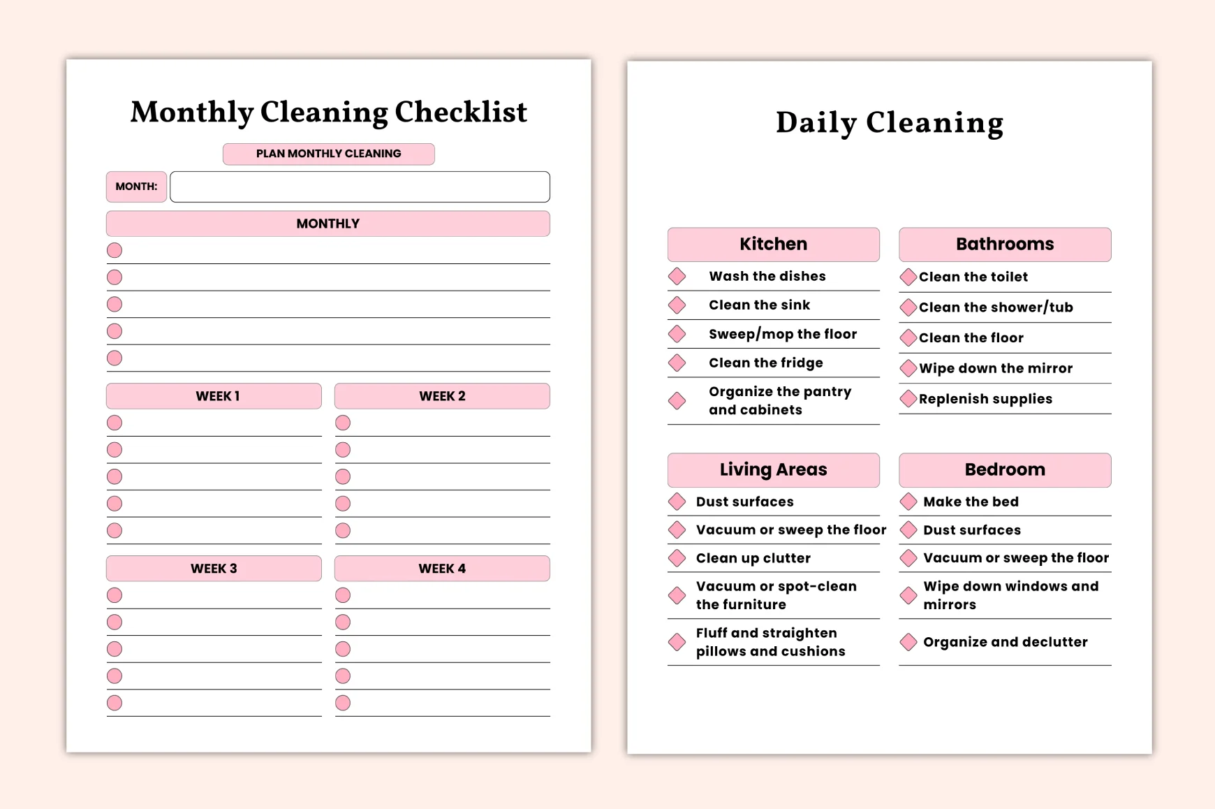 Home Cleaning Planner - Image 3