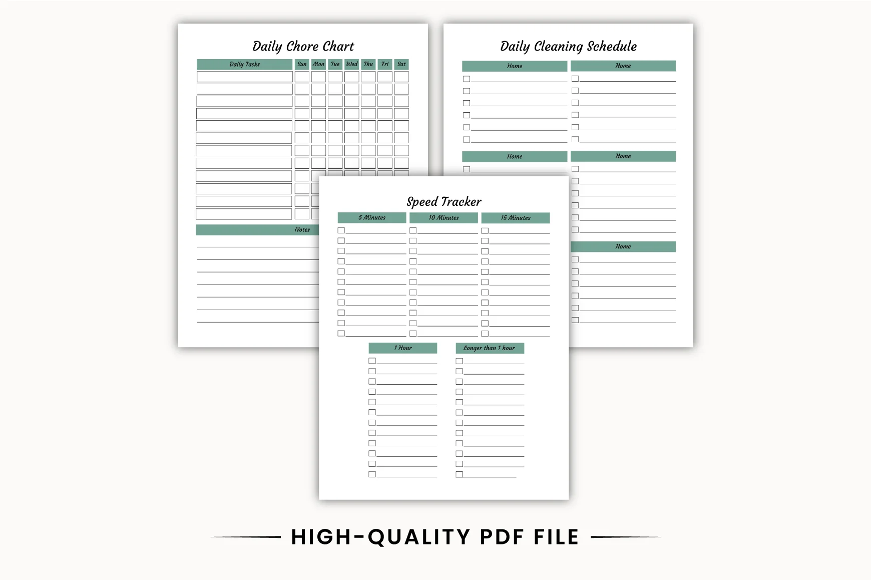 Home Cleaning Planner - Image 2