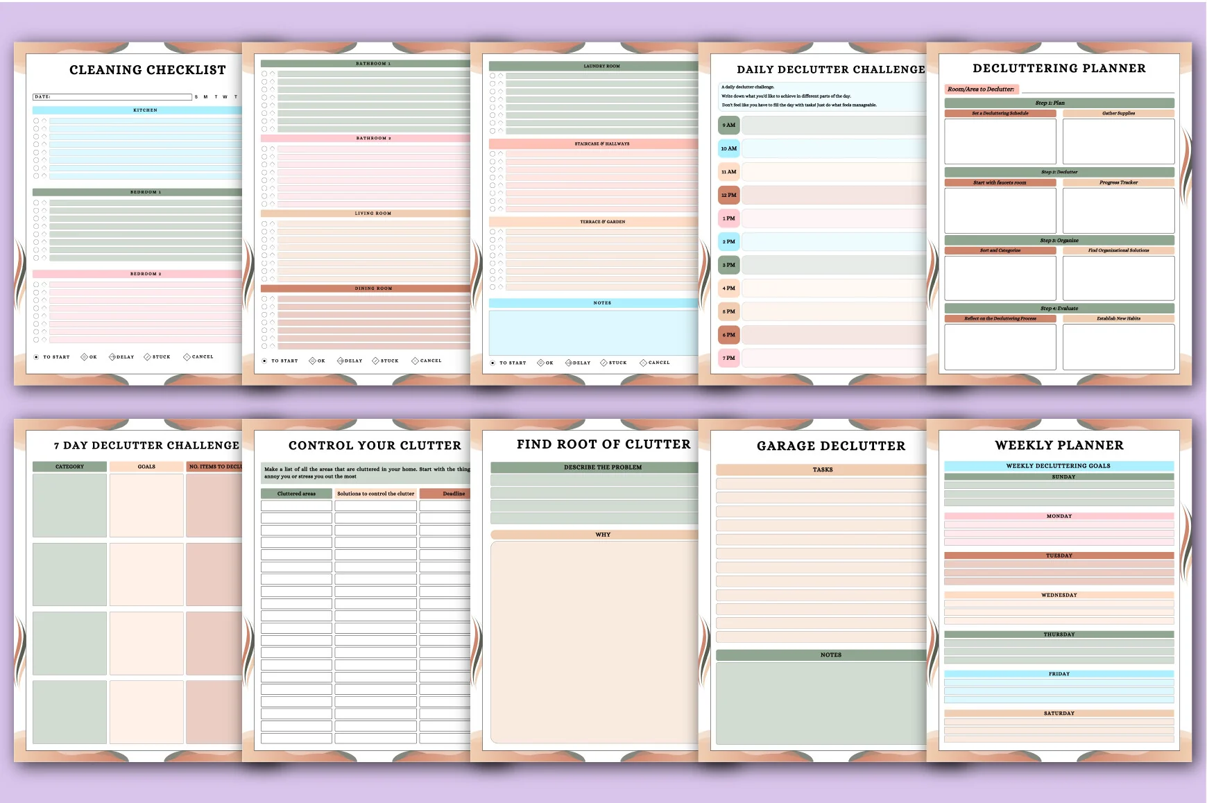 Home Cleaning Schedule Planner - Image 3