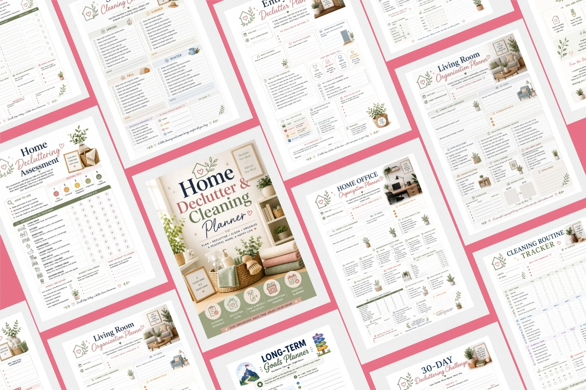 Home Declutter Cleaning Planner - Image 6