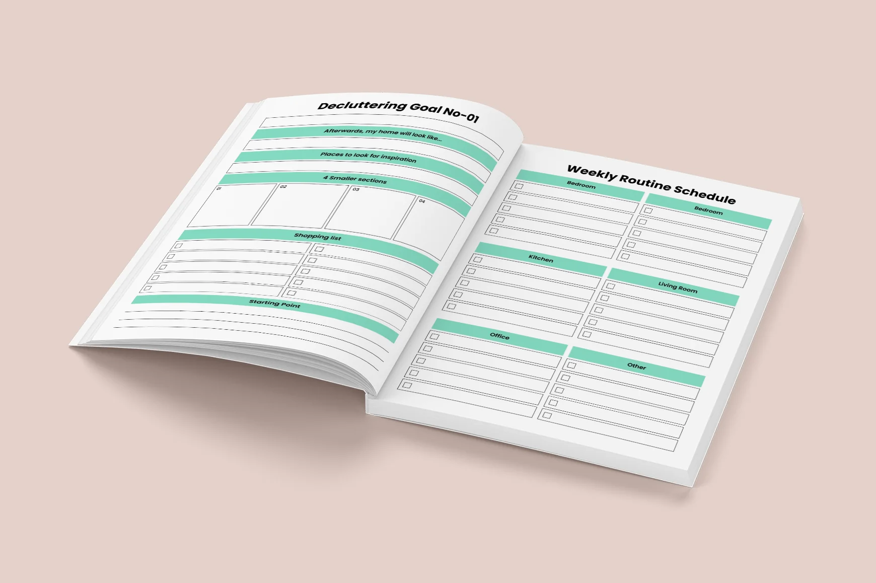 Home Declutter Organization Planner - Image 2