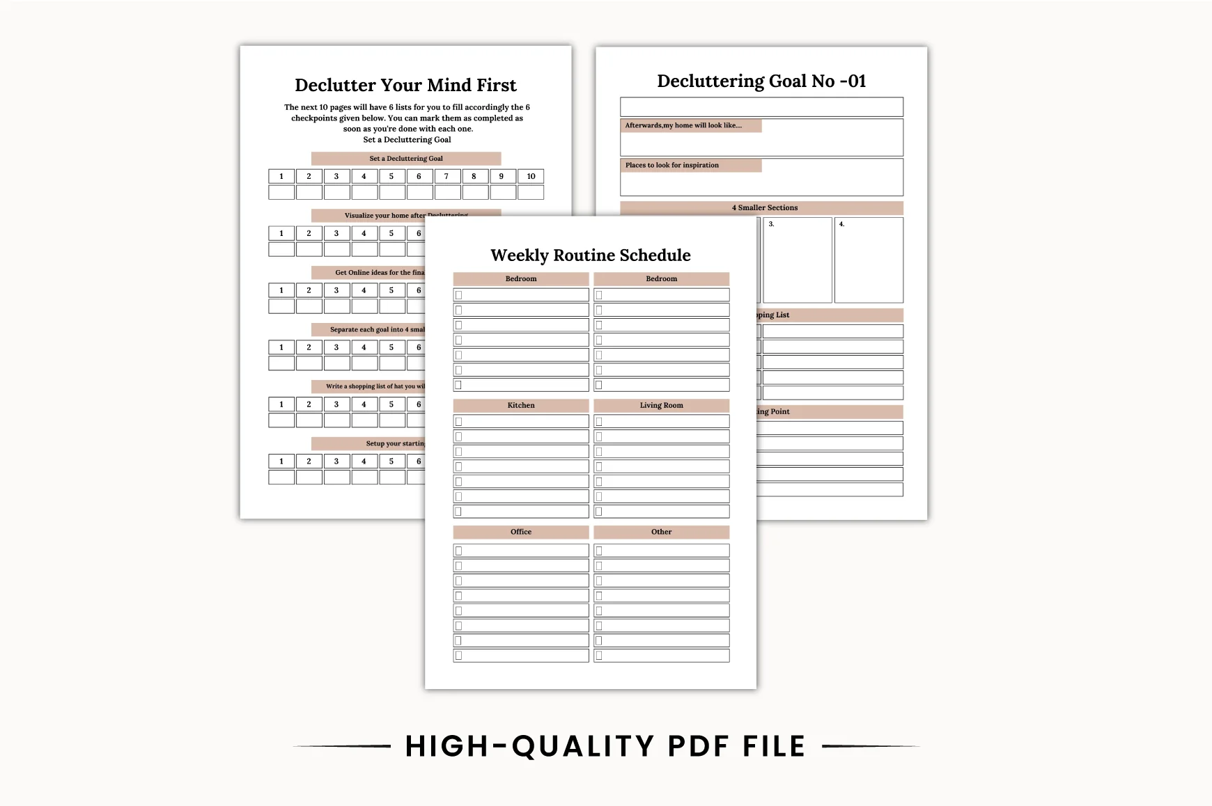 Home Decluttering Planner - Image 2