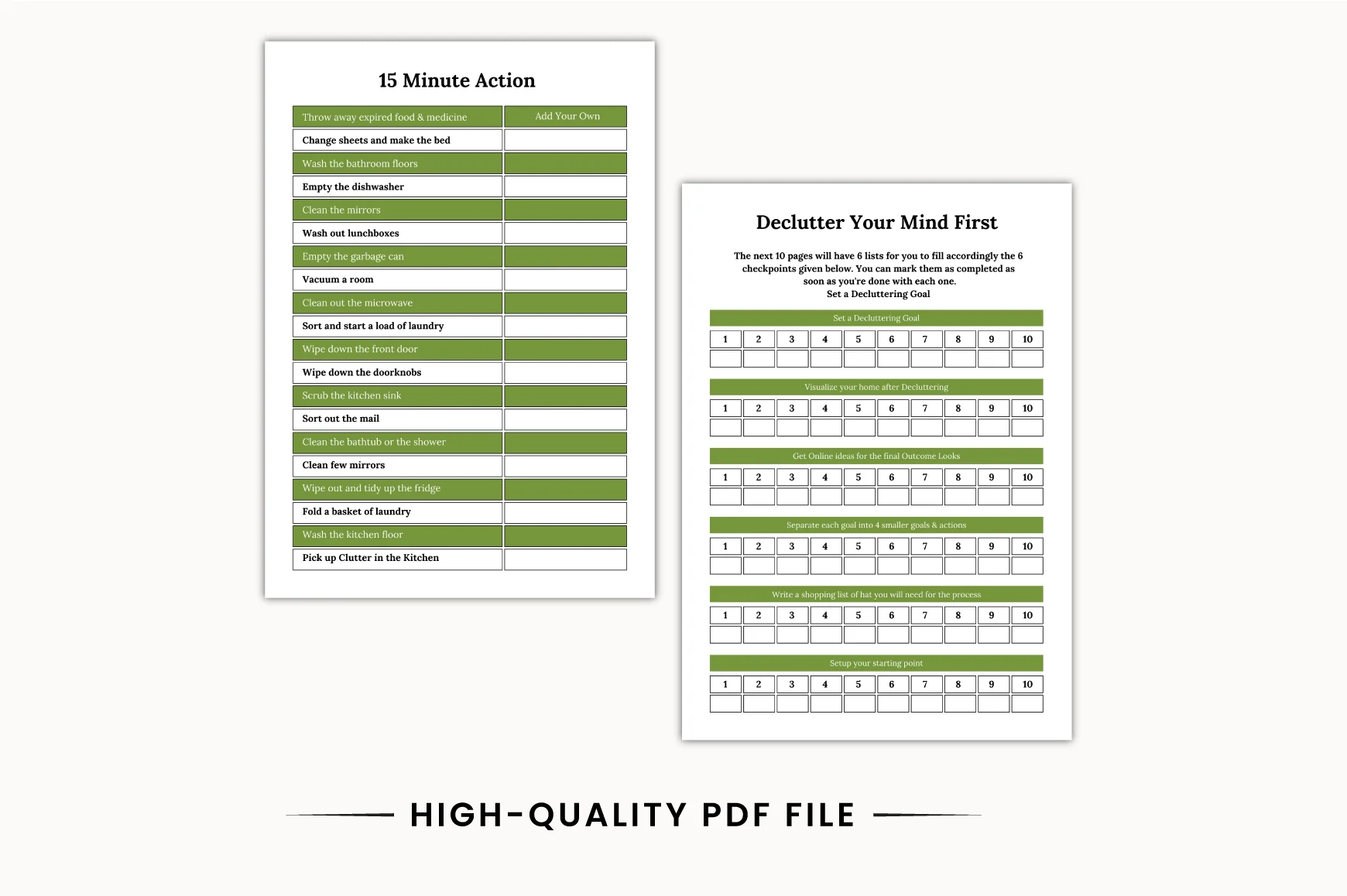 Home Decluttering Planner - Image 3