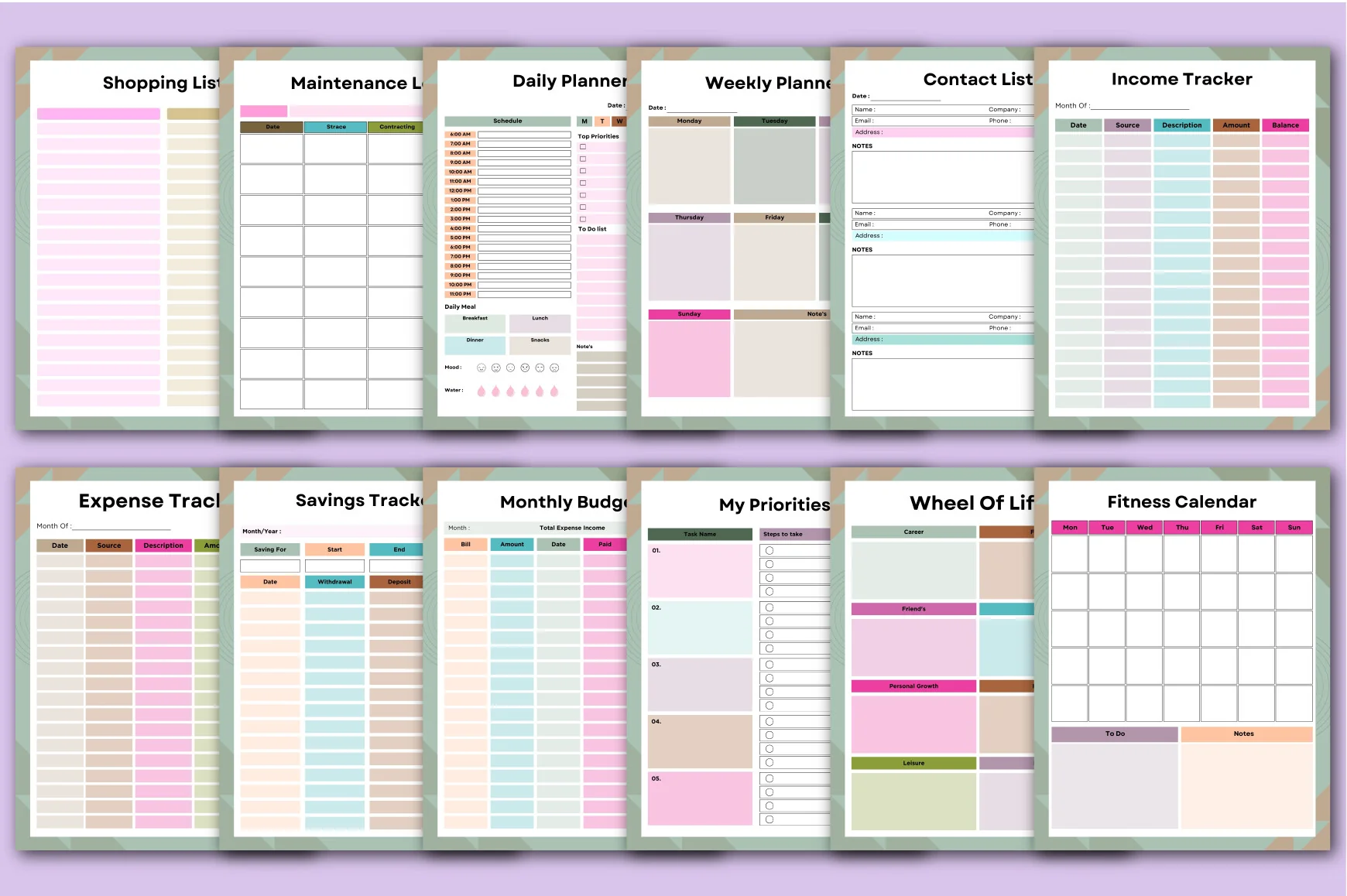 Home Management Binder Planner - Image 3
