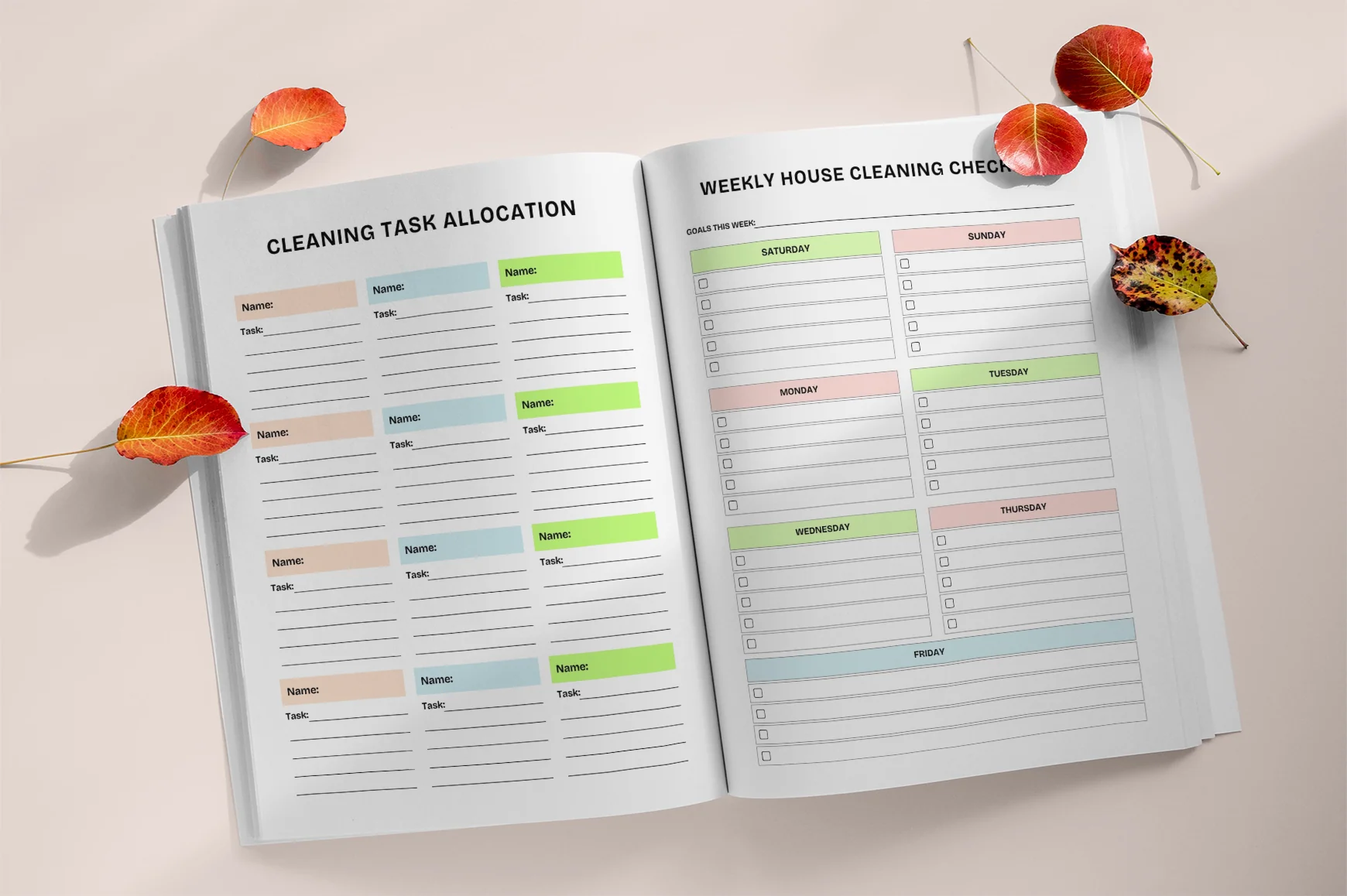 Home Organization Decluttering Success Planner - Image 3