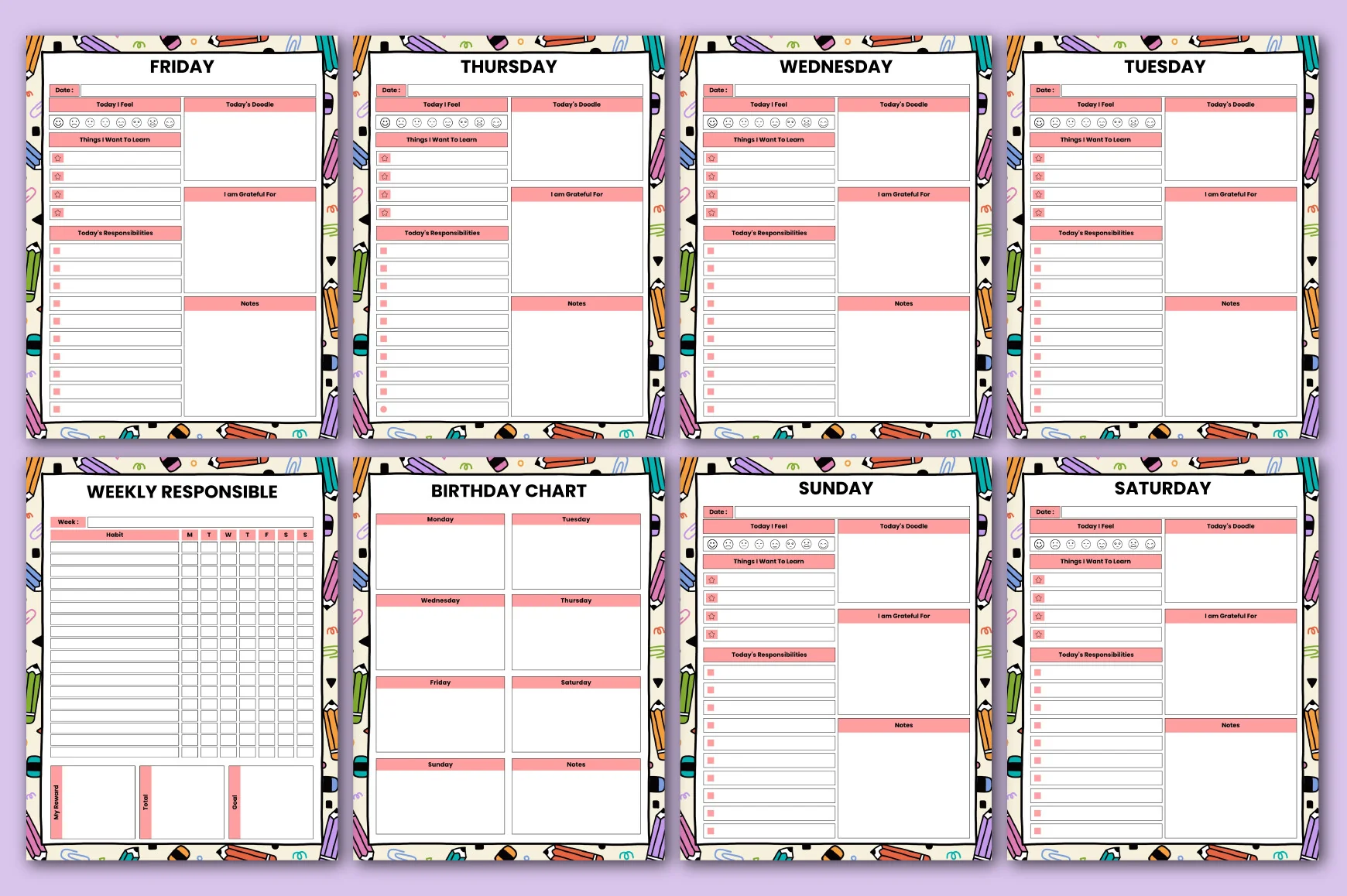 Home School Planner for Effective Organization - Image 6