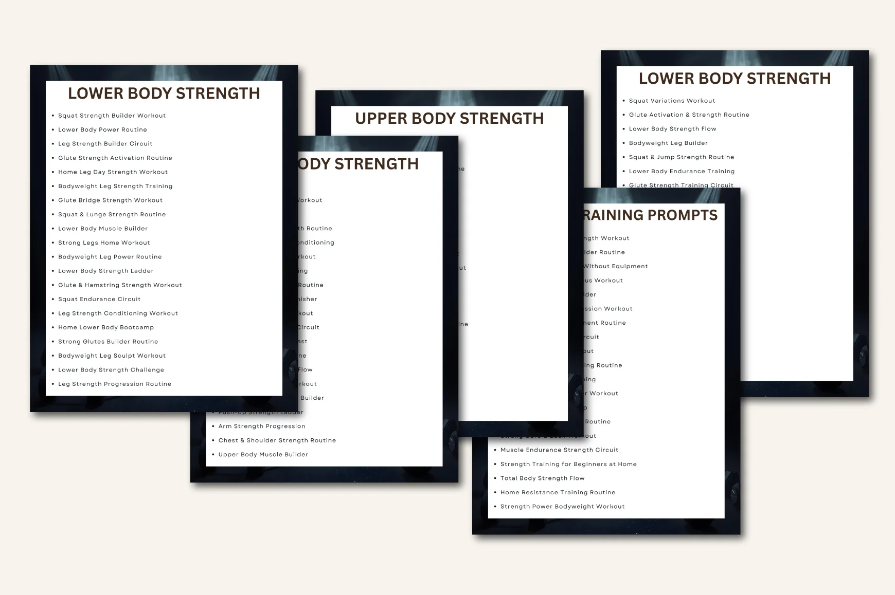 Home Workout Prompts - Image 4