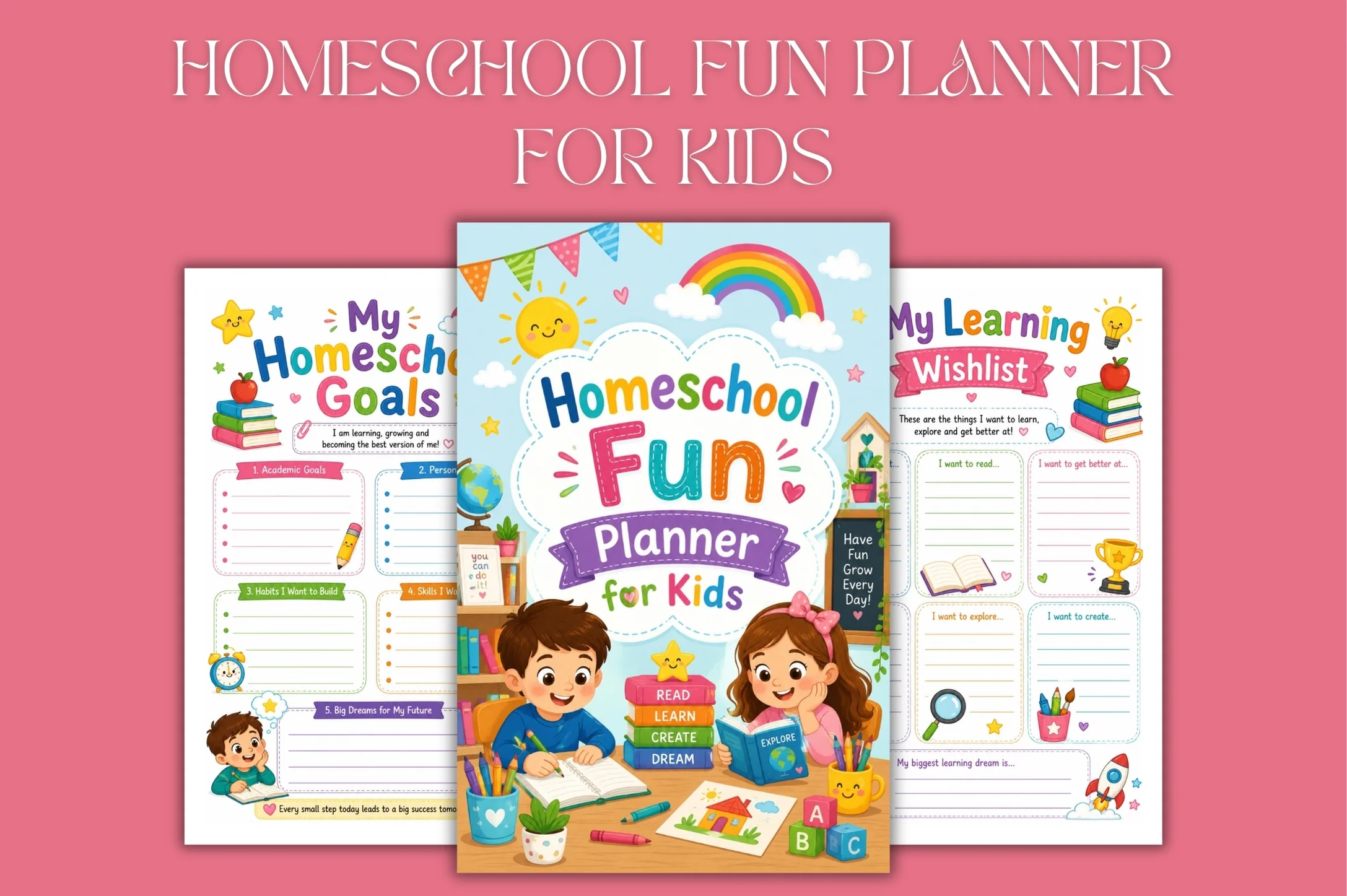 Homeschool Fun For Kids Planner - Image 3