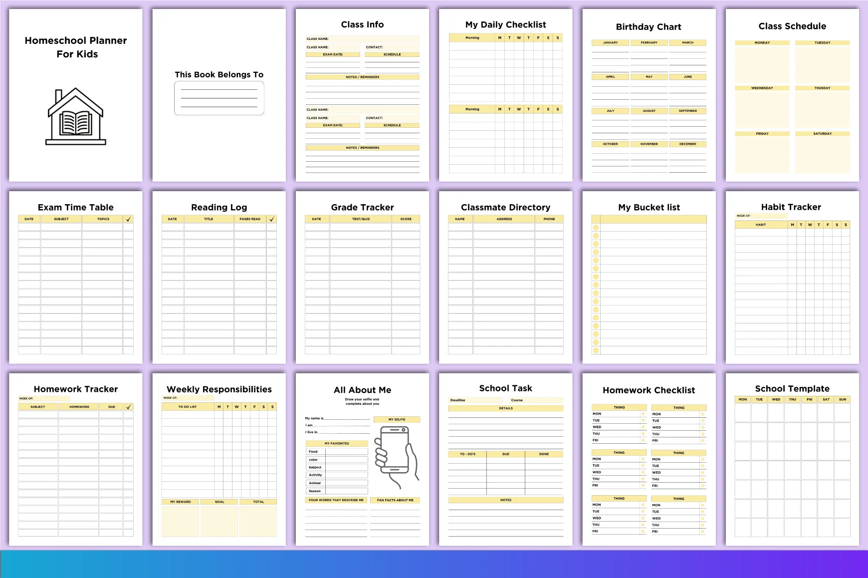 Homeschool Kids Planner - Image 2