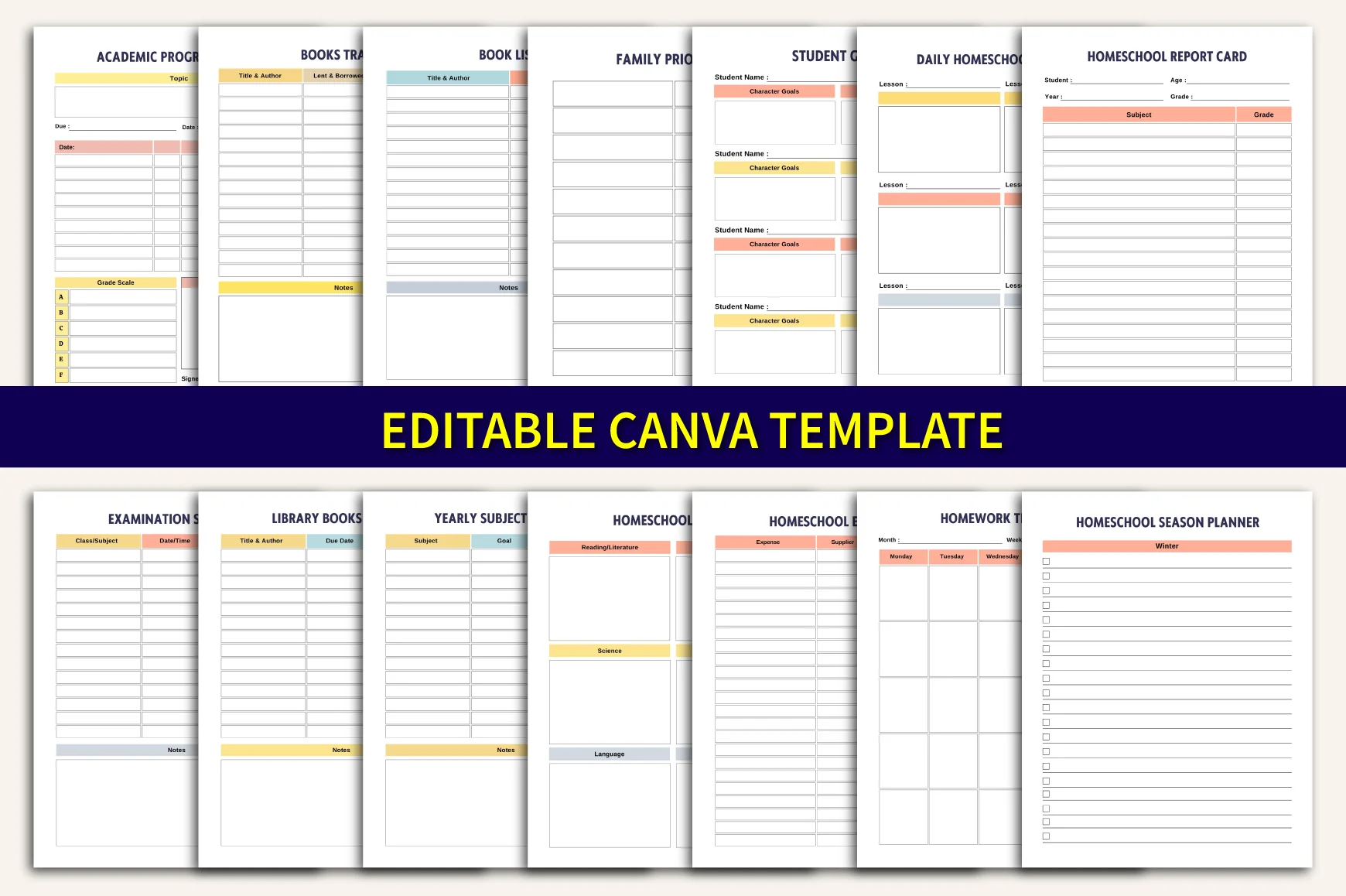 Homeschool Management Binder Planner - Image 5