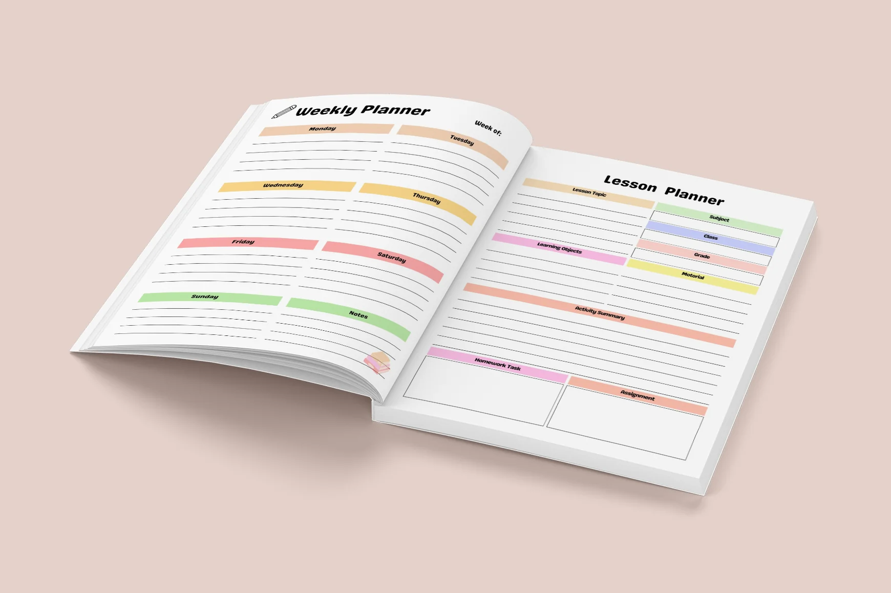 Homeschool Planning Planner - Image 2