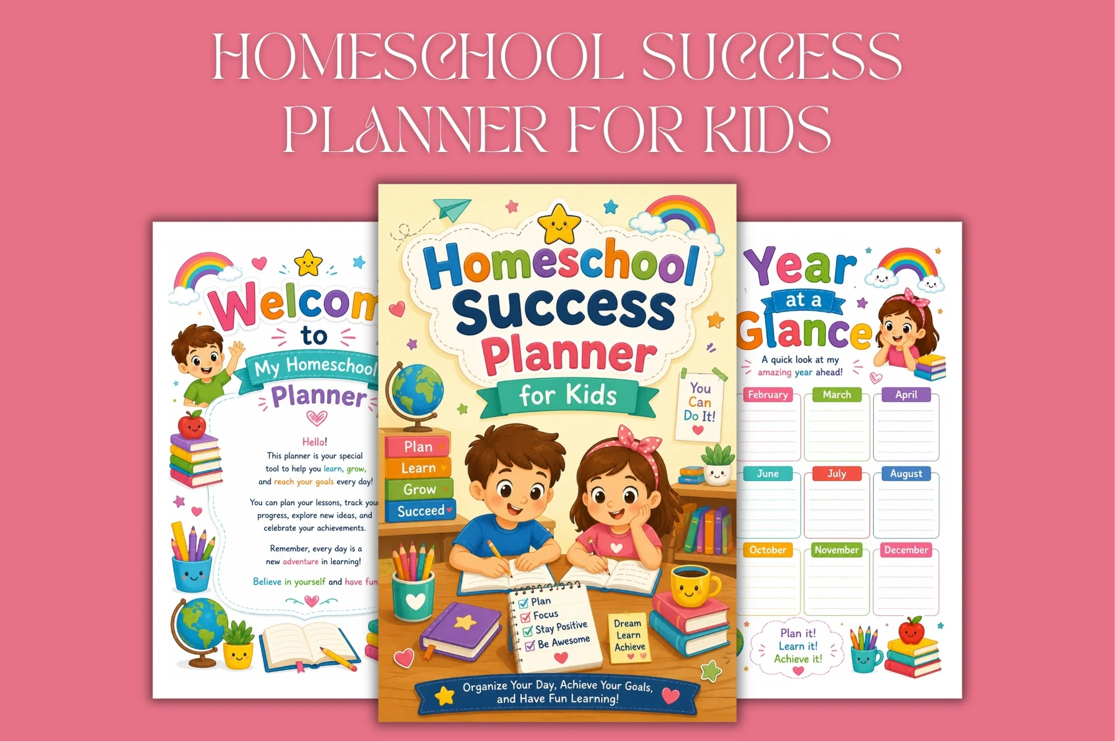 Homeschool Success For Kids Planner - Image 5