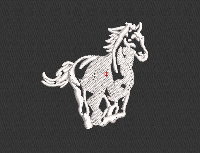 Horse Embroidery Design