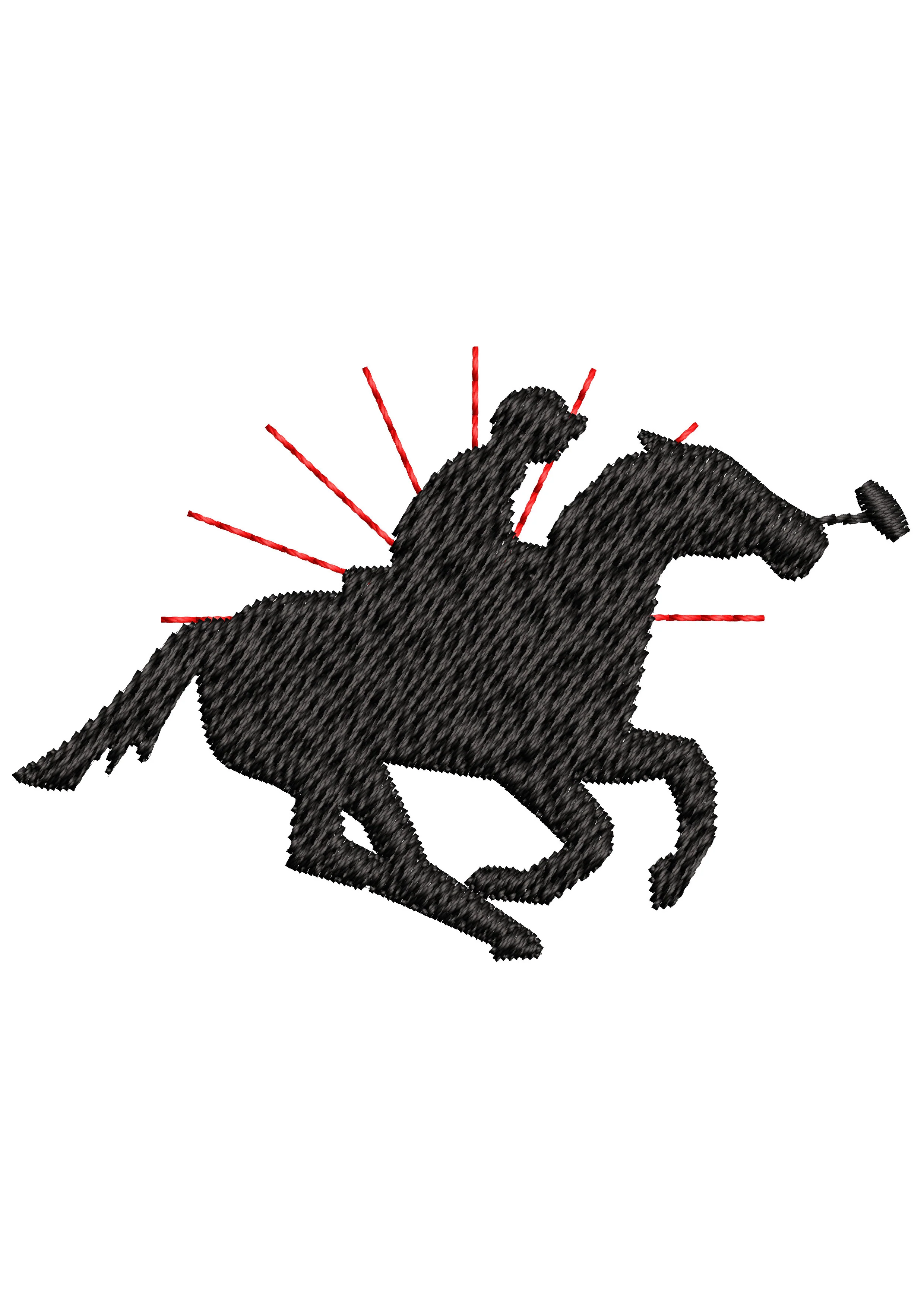 Horse Shaine Embroidery Design