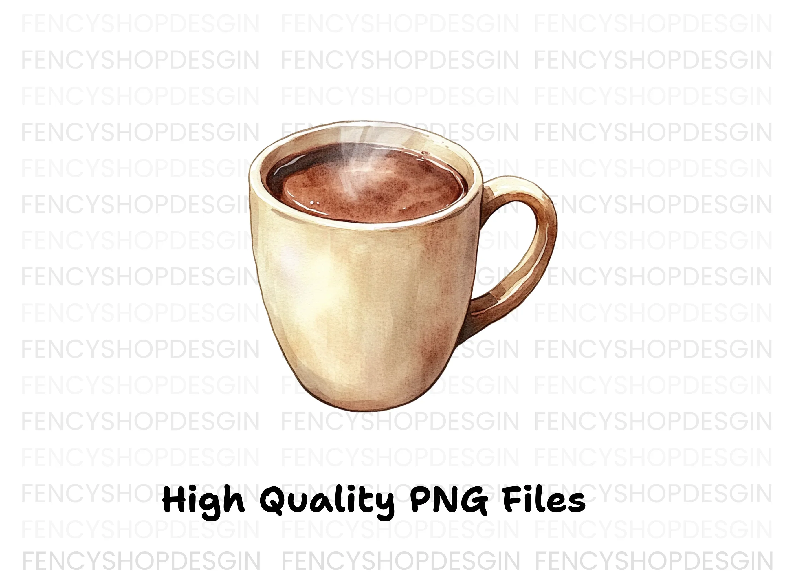 Hot Chocolate Clipart Bundle - Image 3