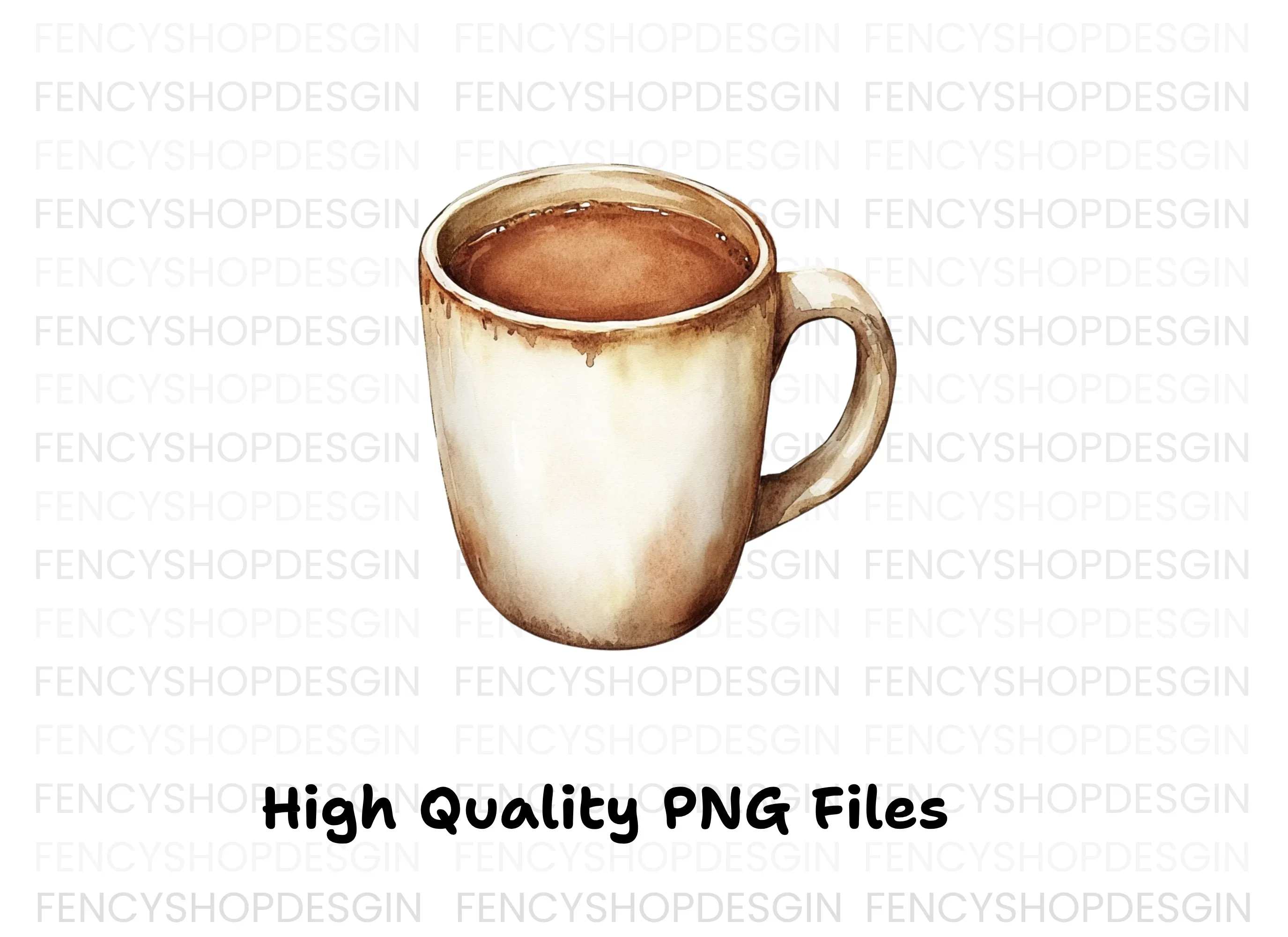 Hot Chocolate Clipart Bundle - Image 3