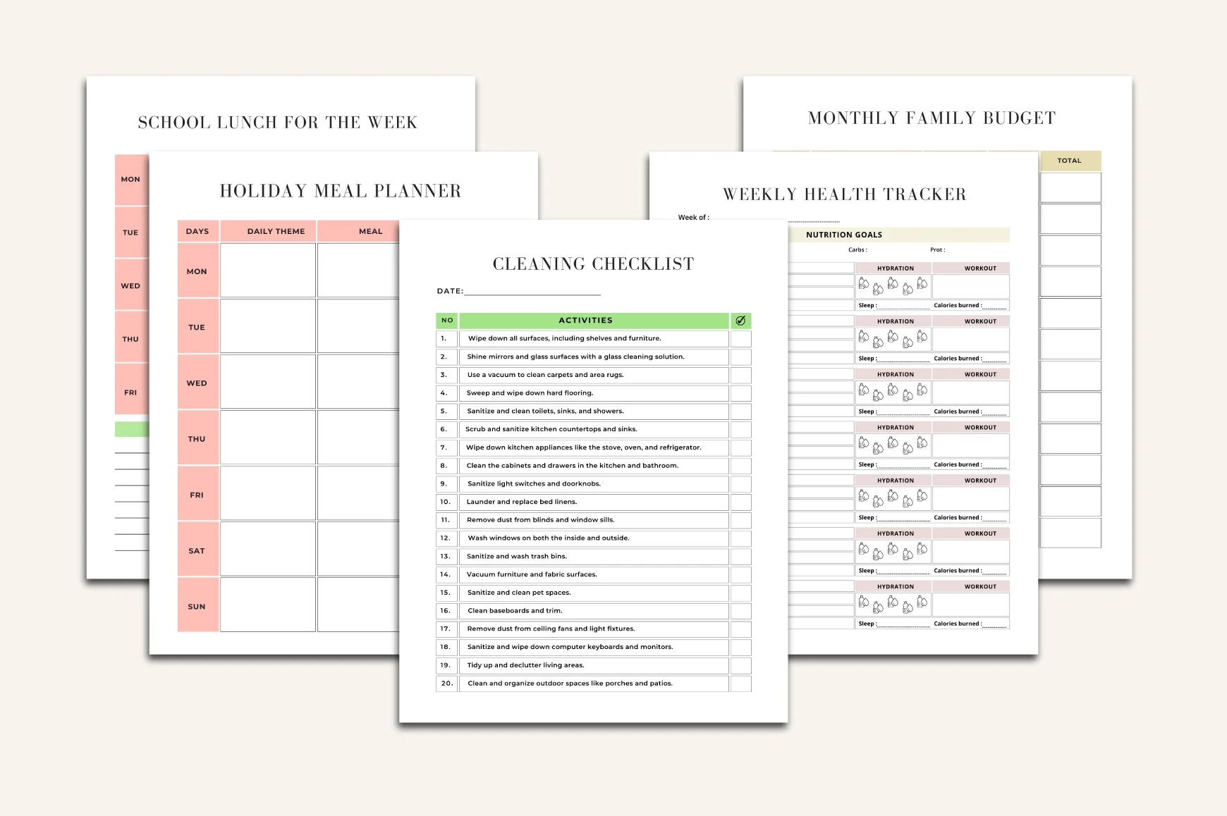 House Management Binder Planner - Image 8