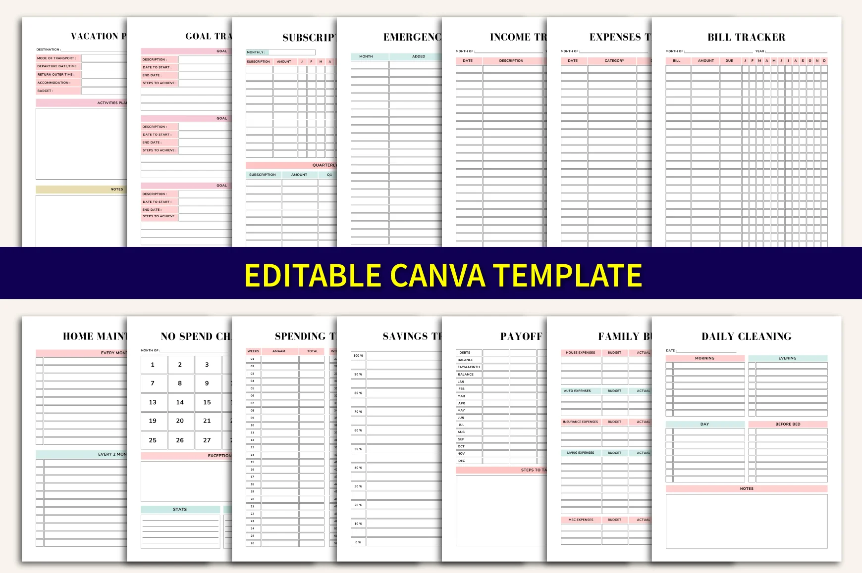 House Management Mega Binder - Image 5