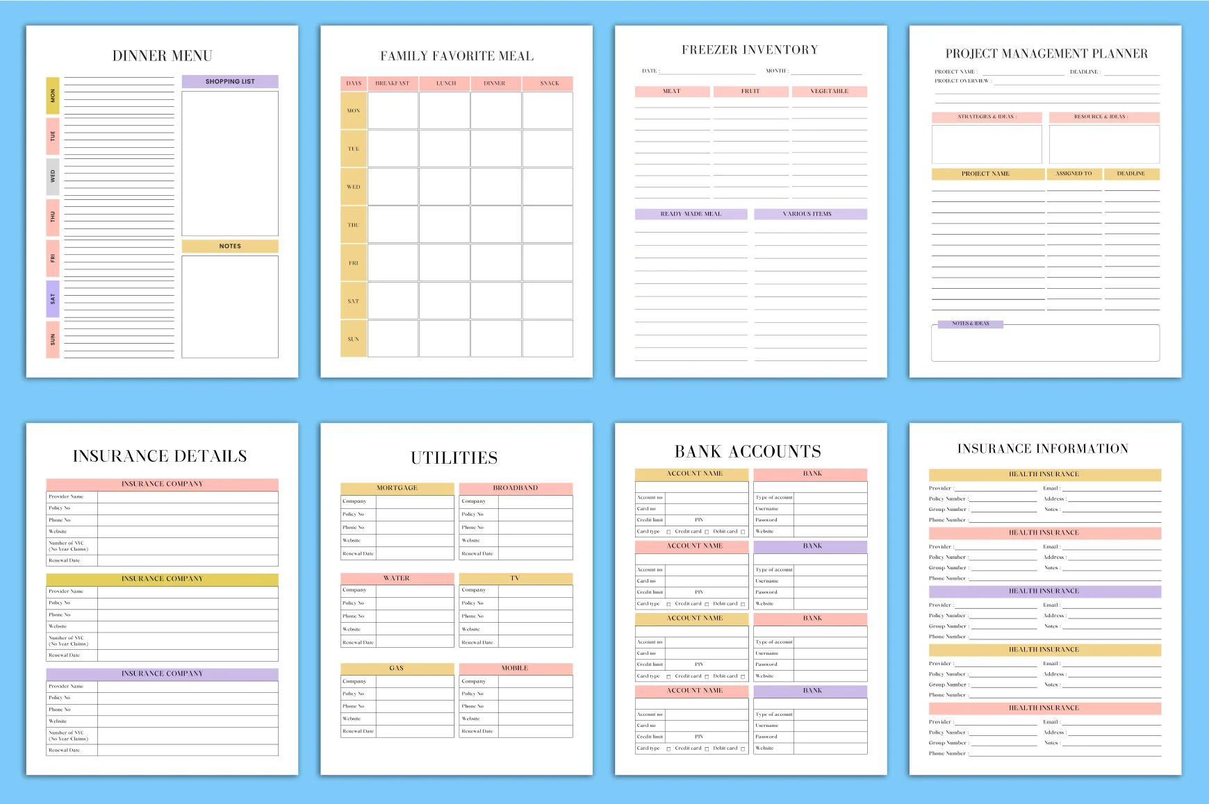 House Management Planner - Image 3
