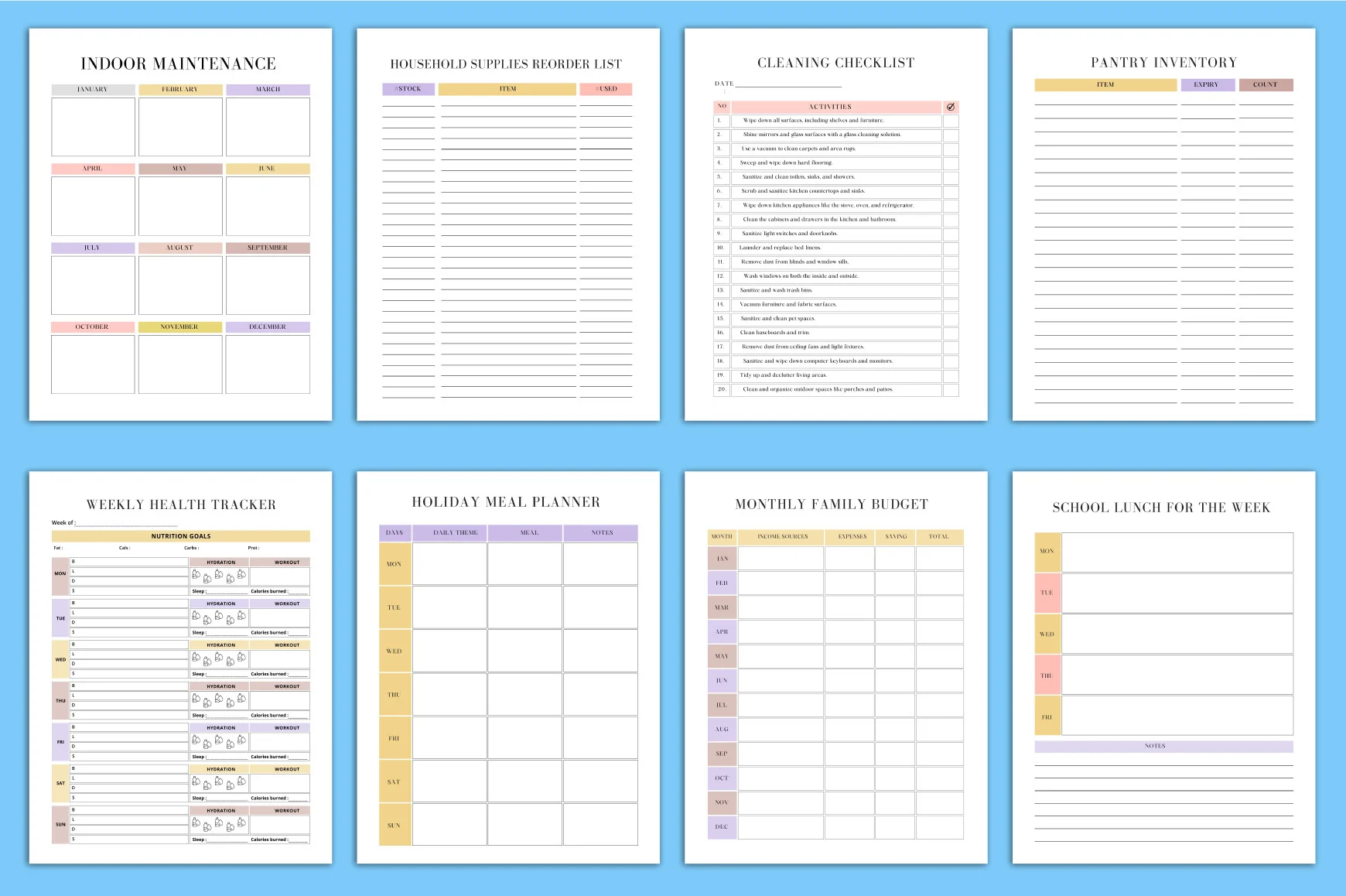 House Management Planner - Image 3