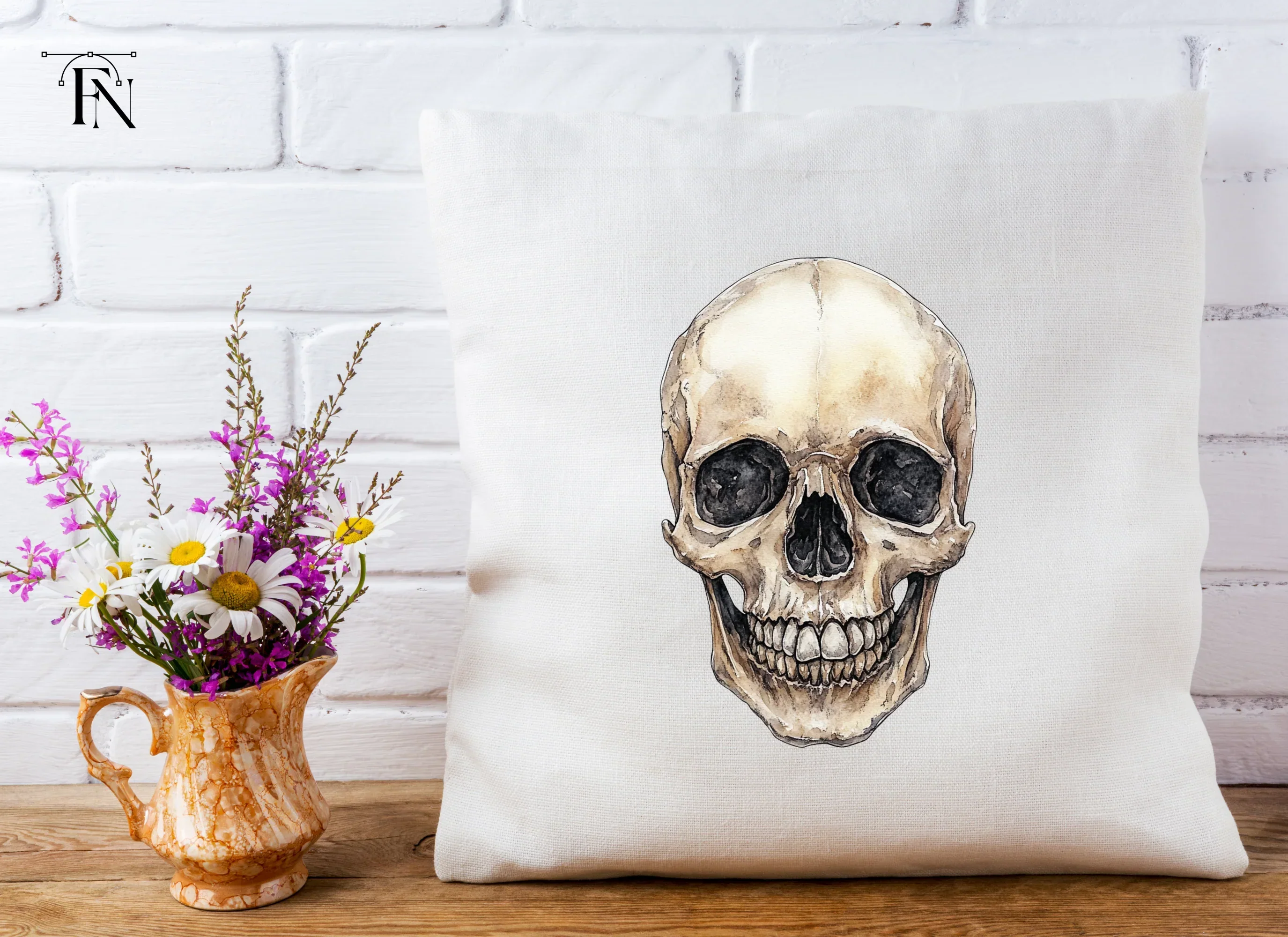 Human Skull Clipart Bundle - Image 4