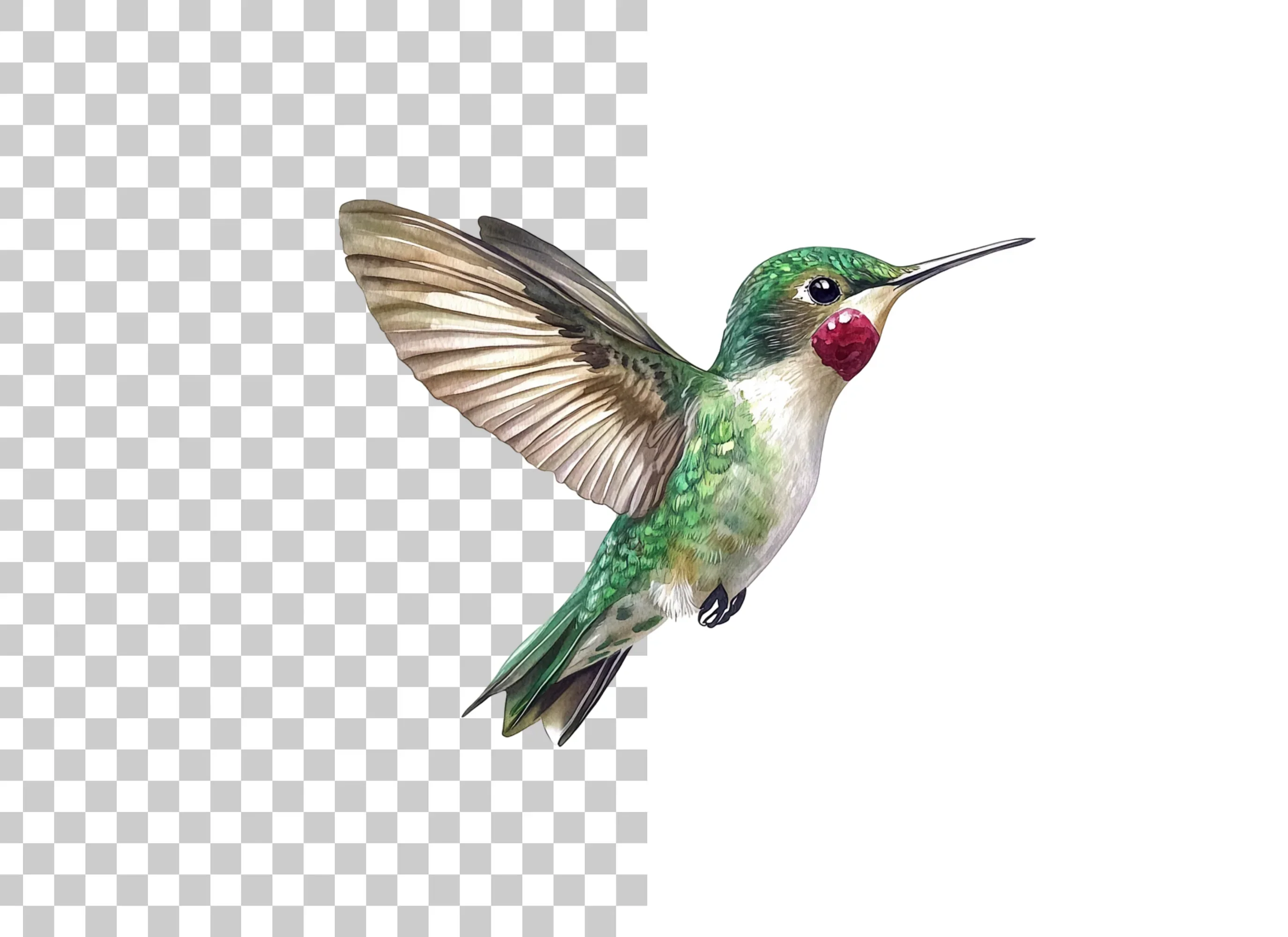 Hummingbird Clipart Bundle - Image 2