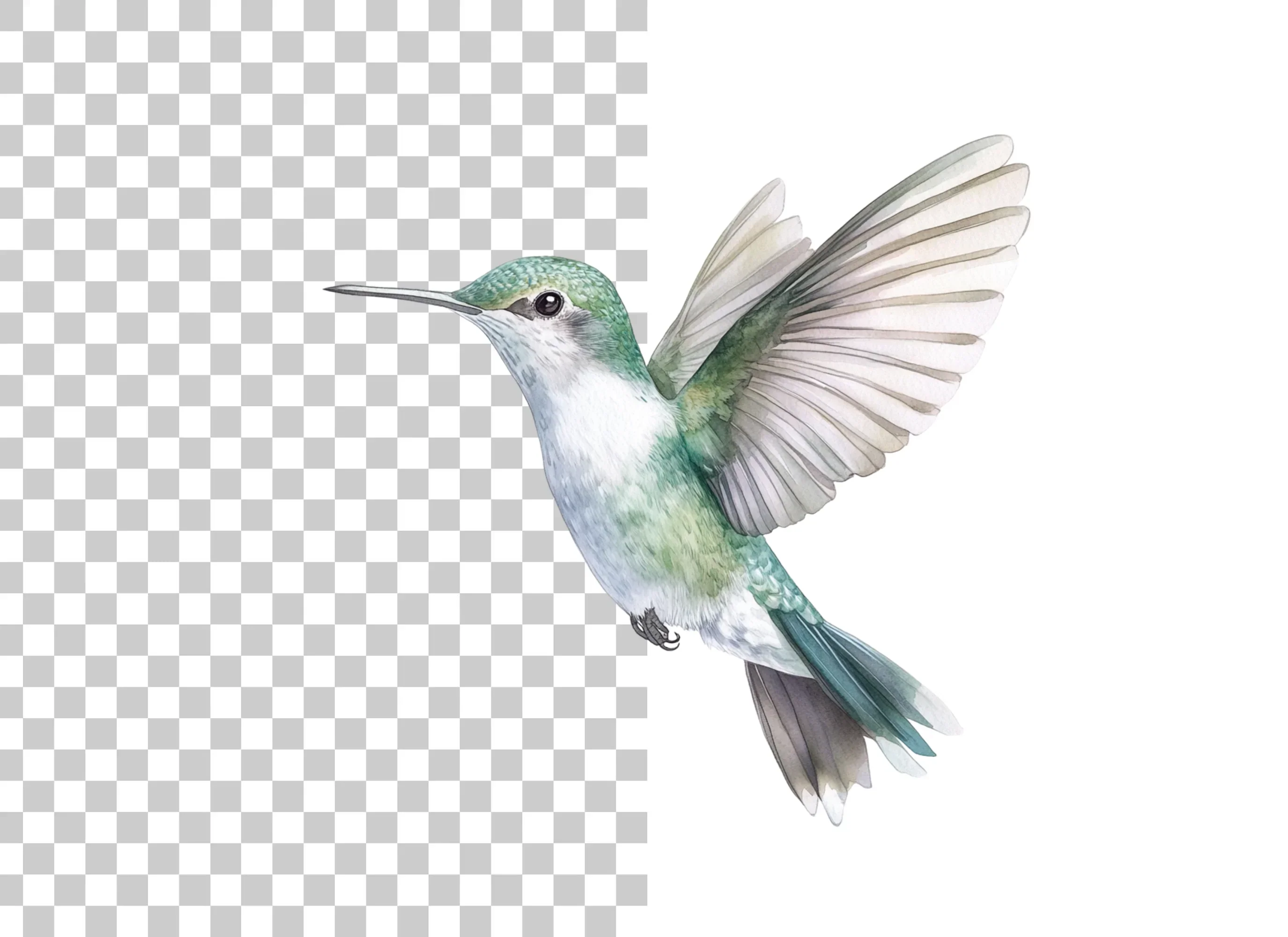 Hummingbird Clipart Bundle - Image 2