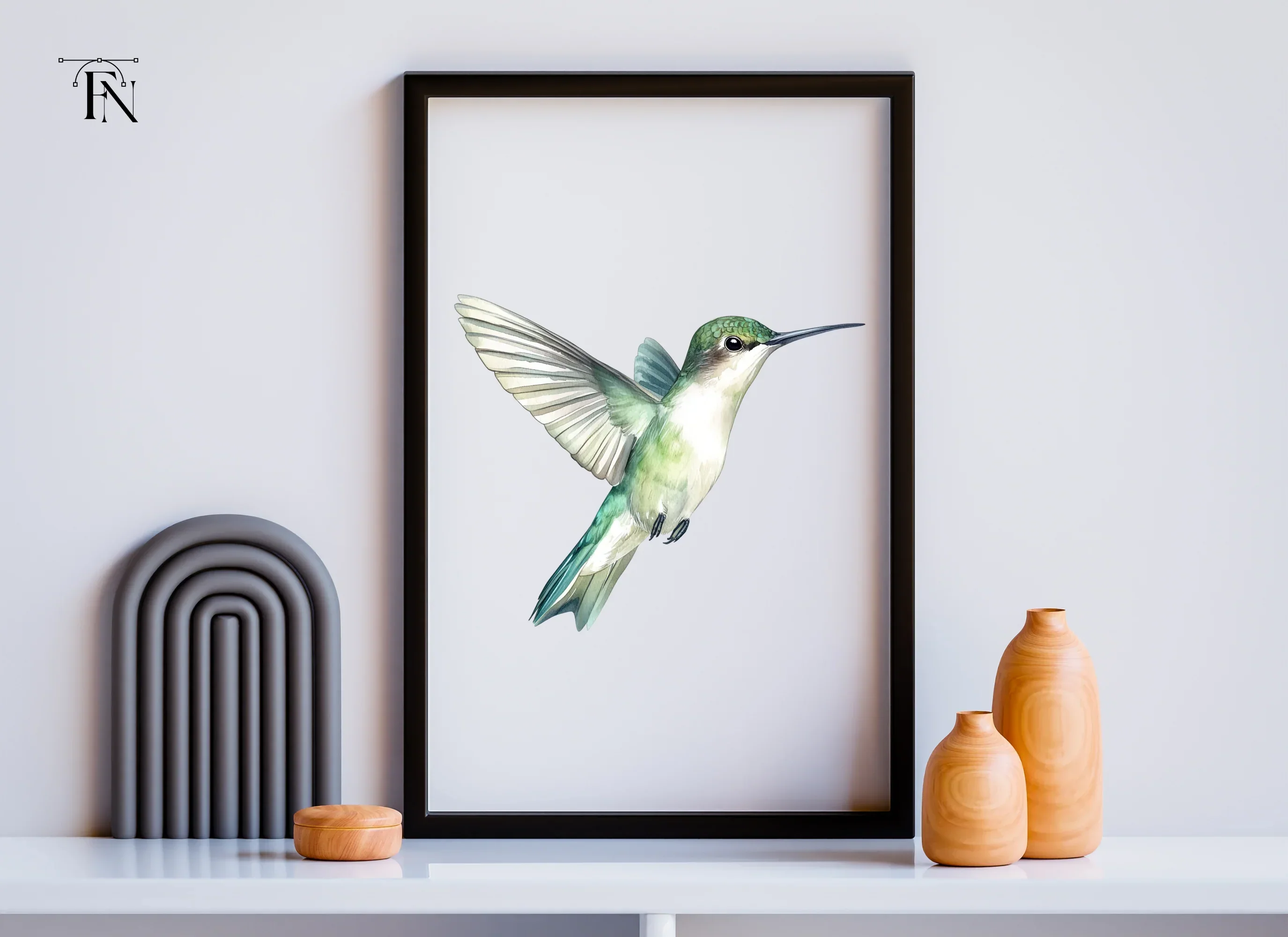 Hummingbird Clipart Bundle - Image 6