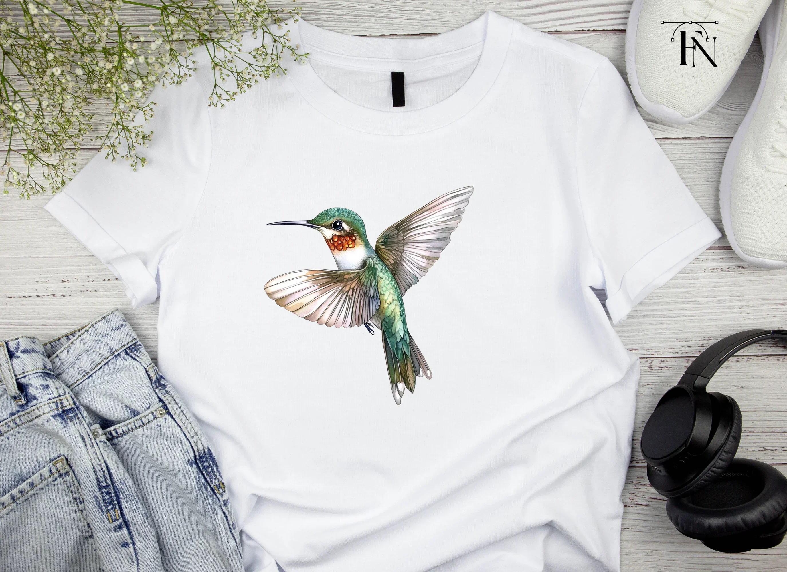 Hummingbird Clipart Bundle - Image 5