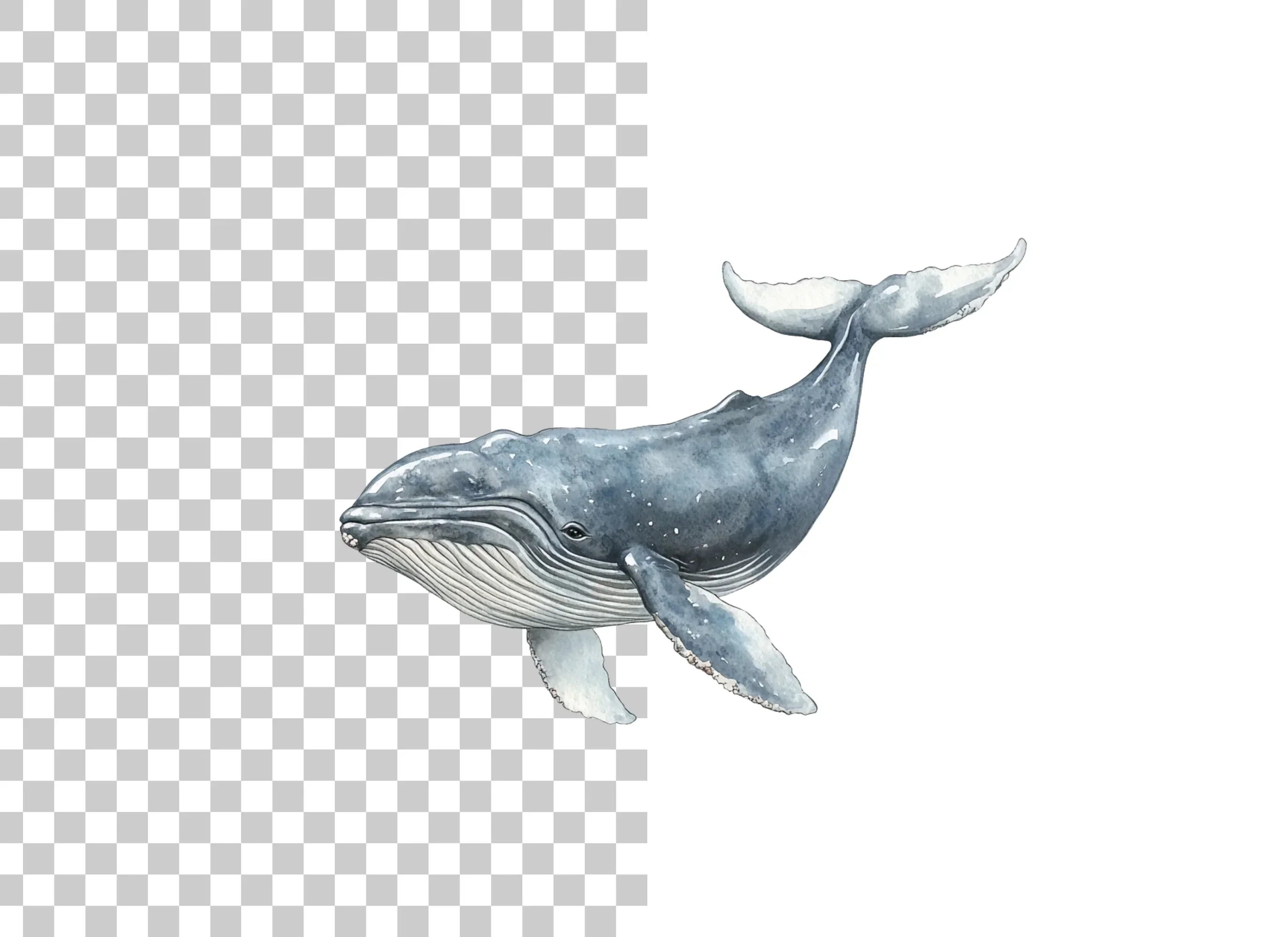 Humpback Whale Clipart Bundle - Image 2