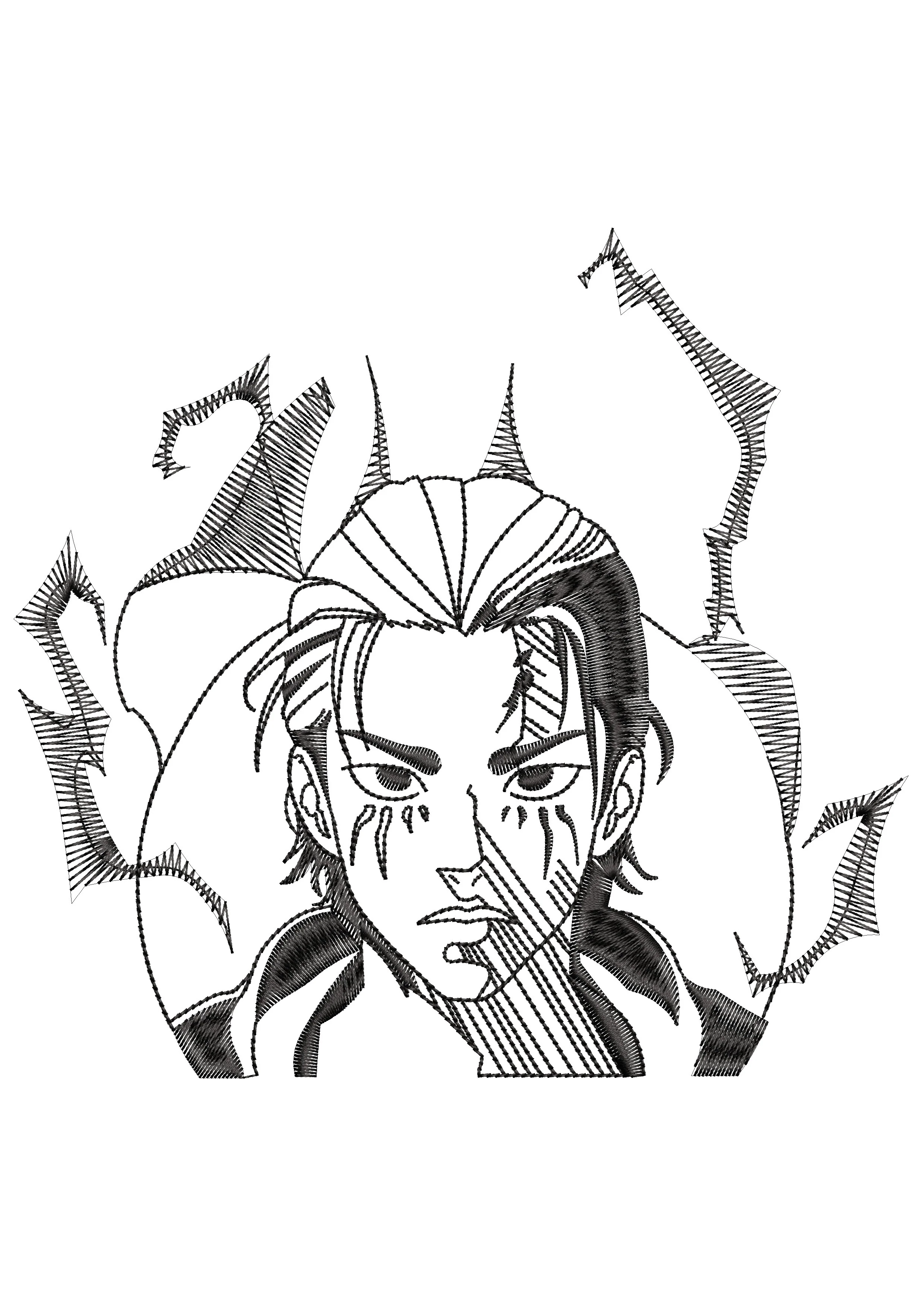 Hunter Boy Embroidery Design