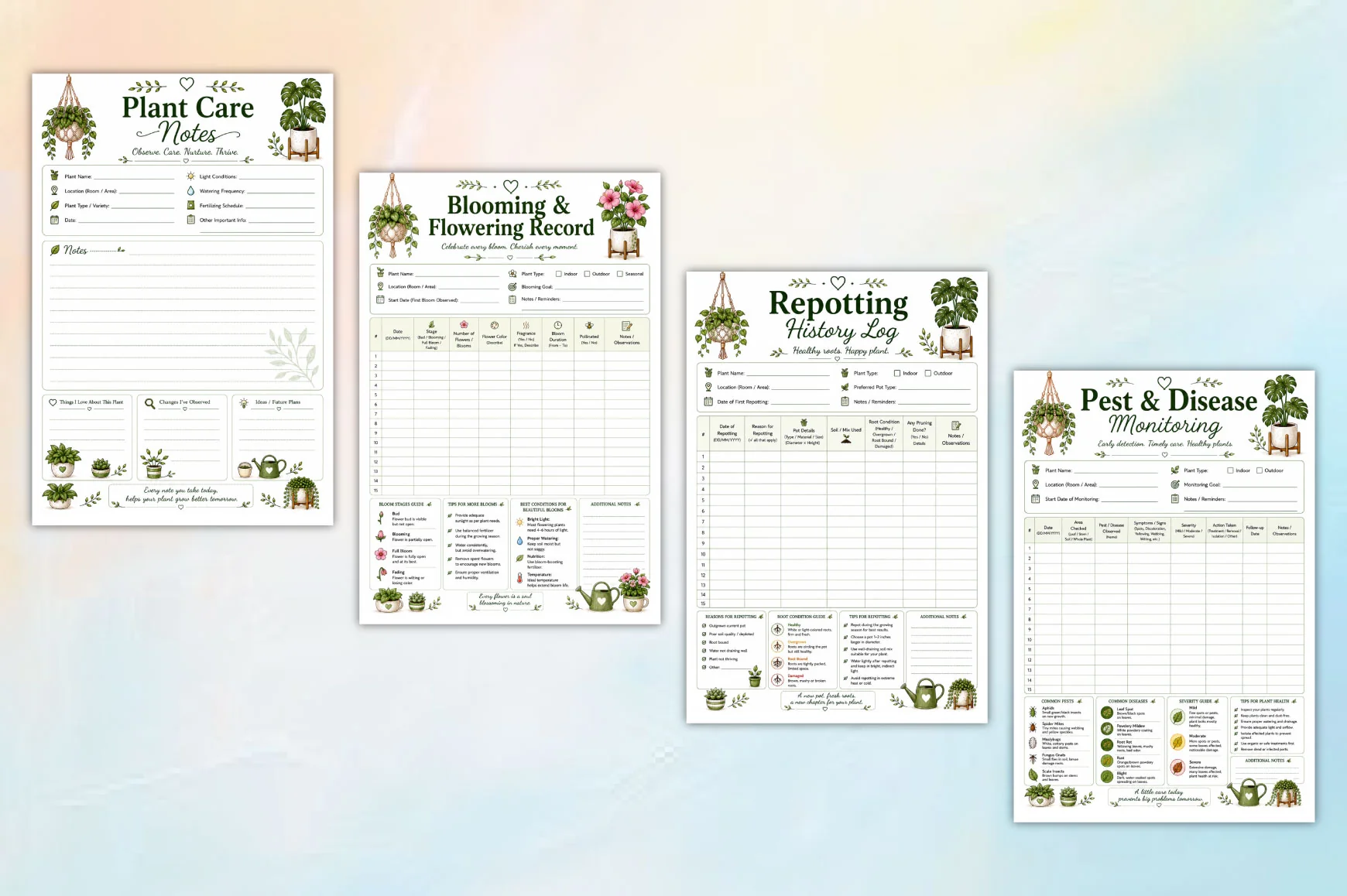 Indoor Plant Wellness Journal - Image 3