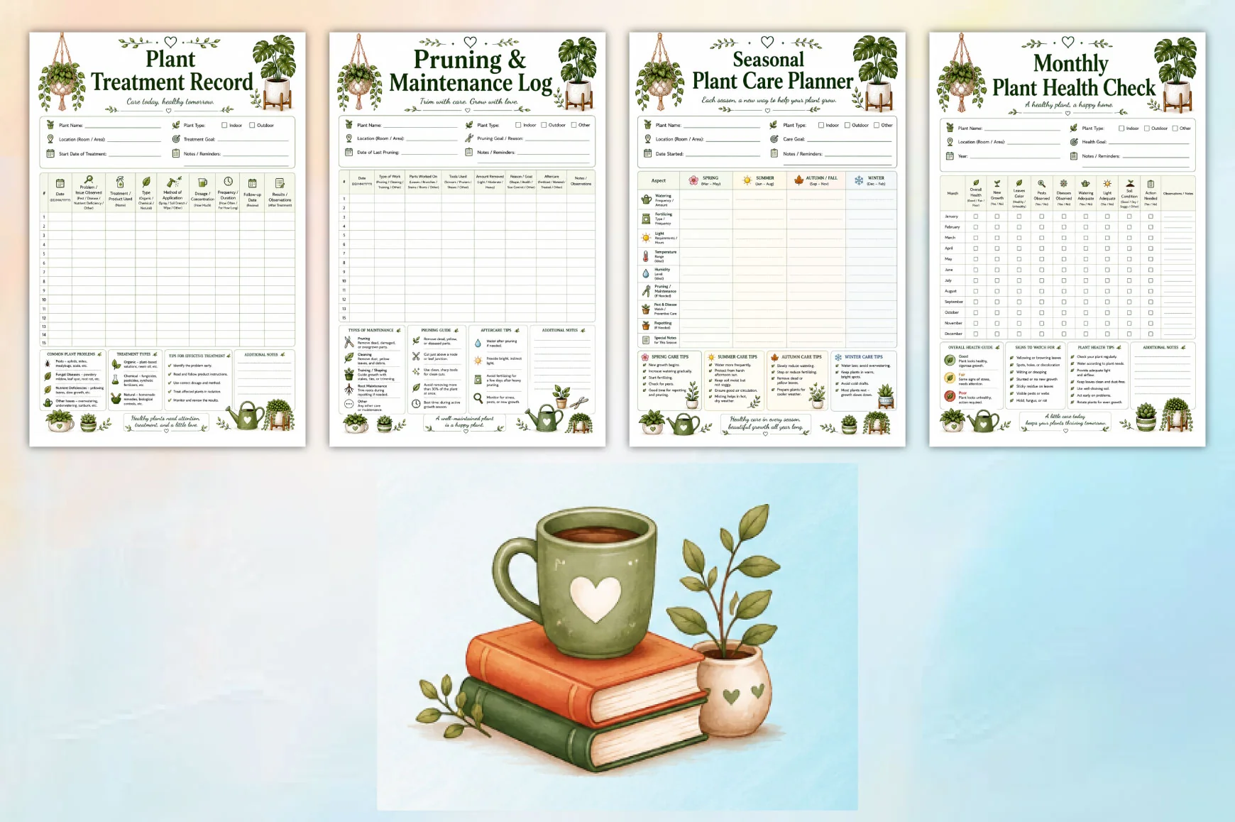 Indoor Plant Wellness Journal - Image 4