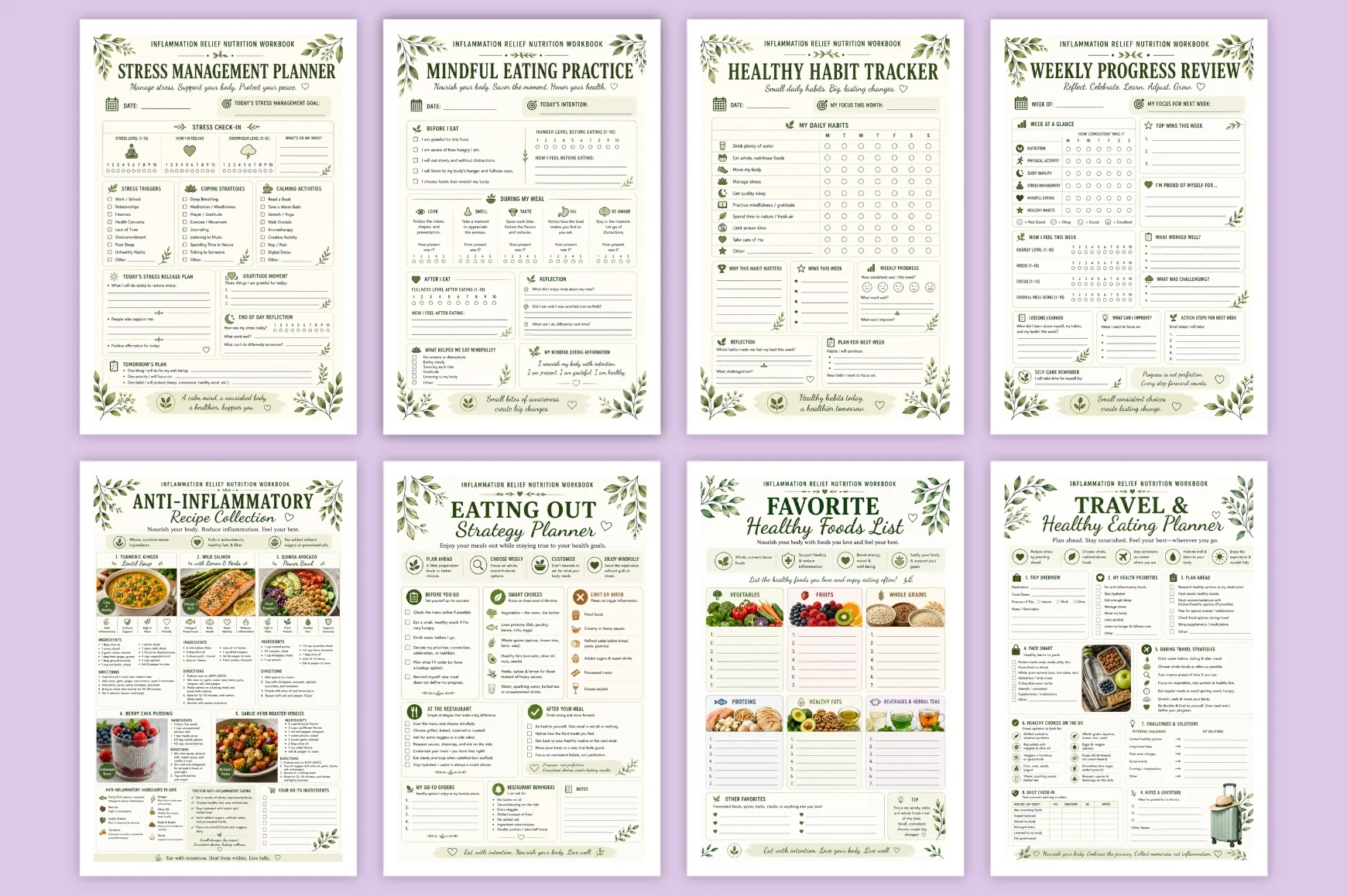 Inflammation Relief Nutrition Workbook - Image 4