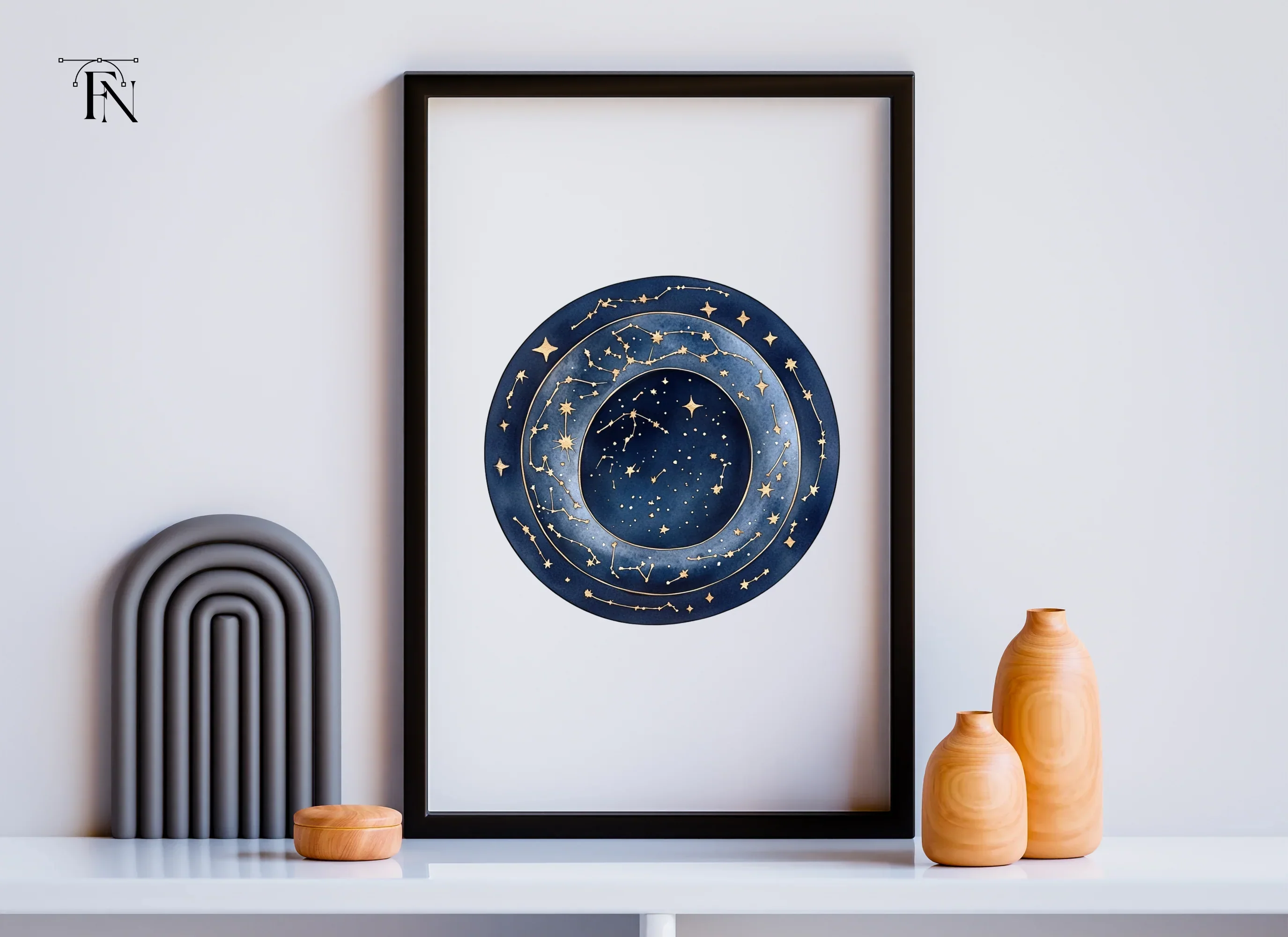 Intricate Celestial Constellation Clipart Bundle - Image 3