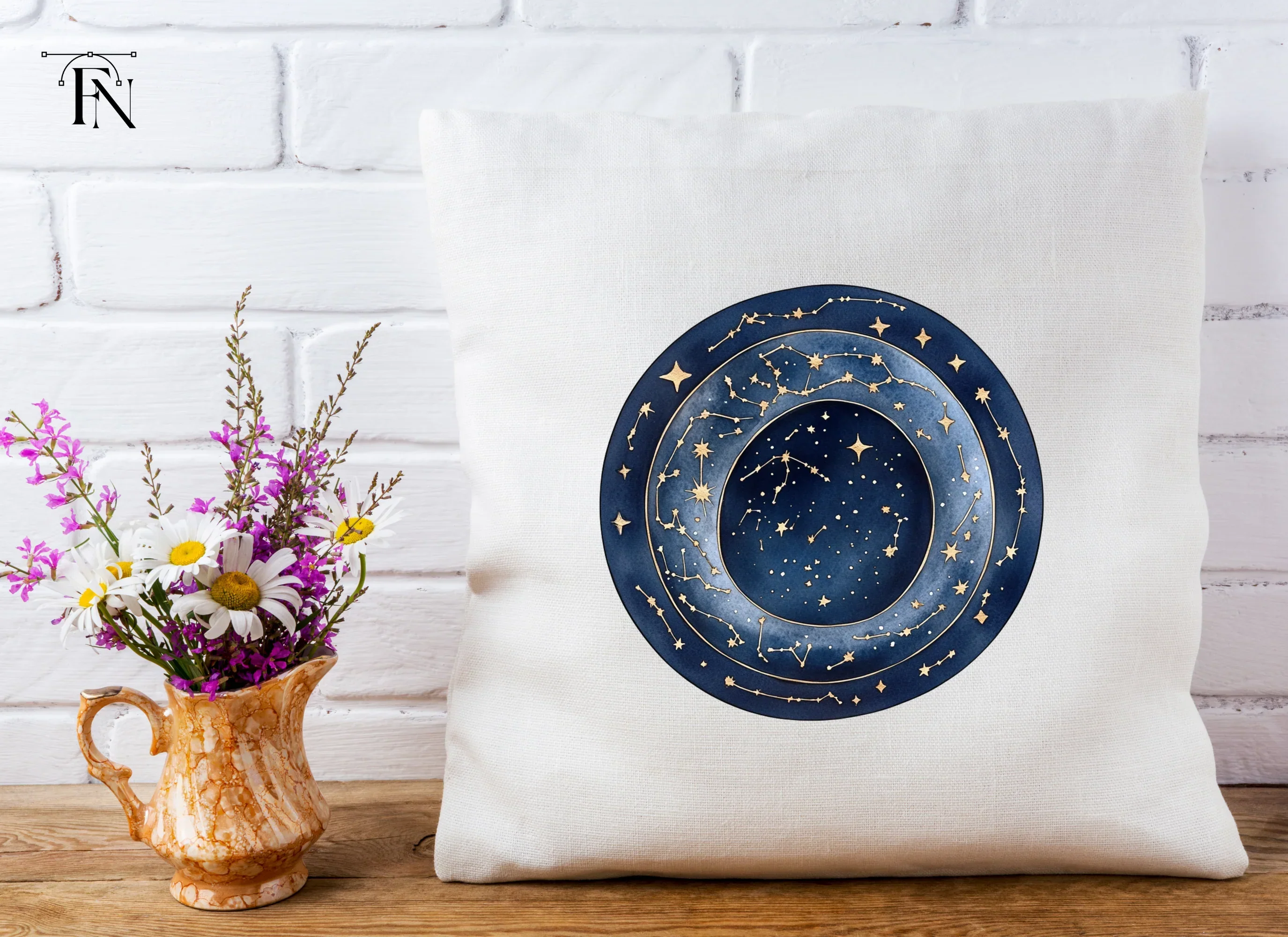 Intricate Celestial Constellation Clipart Bundle - Image 4