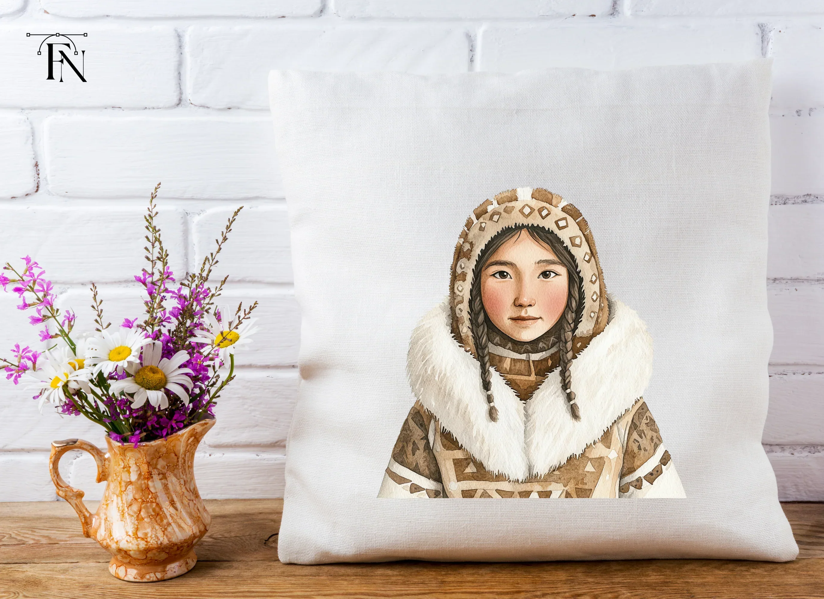 Inuit Children Clipart Bundle - Image 5