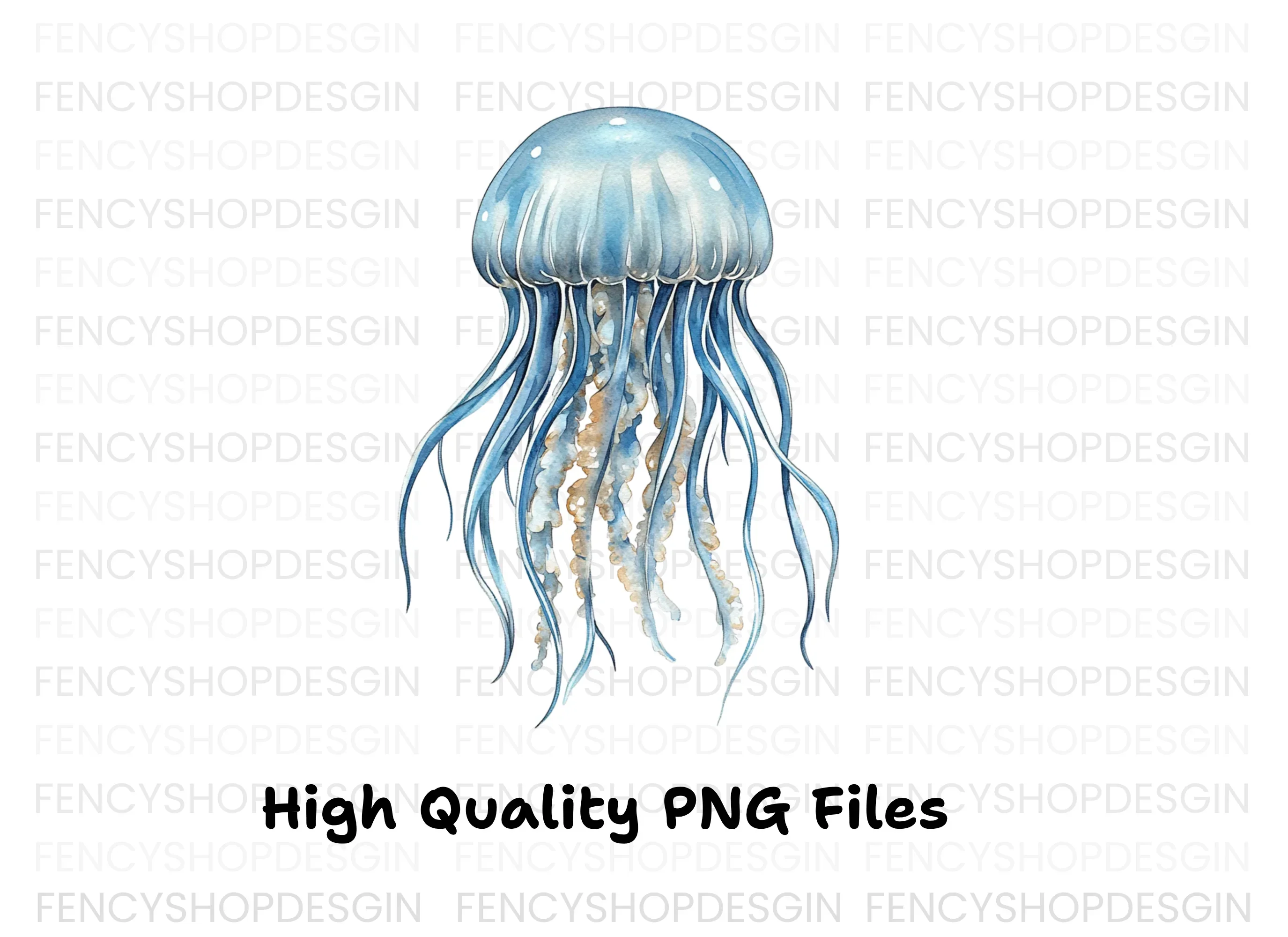 Jellyfish Clipart Bundle - Image 3