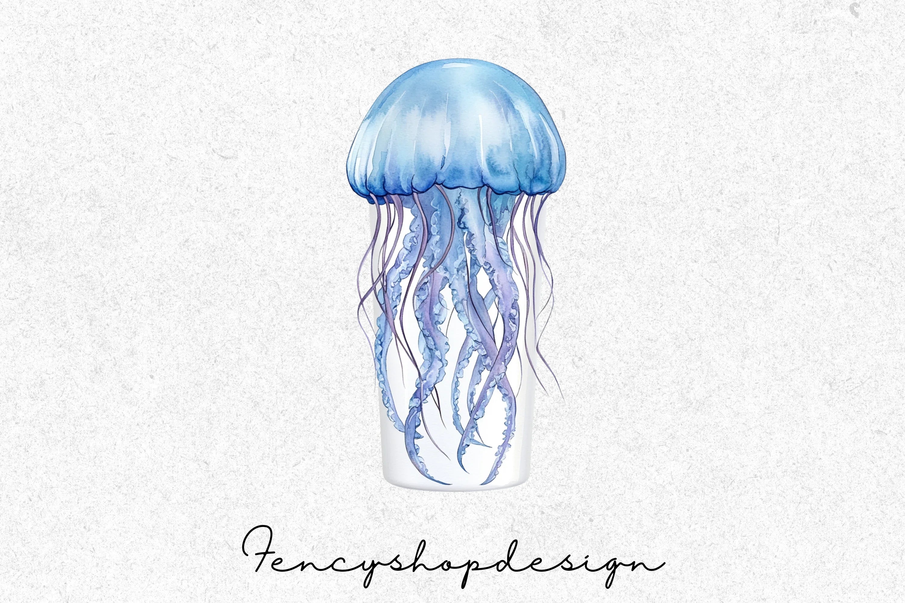 Jellyfish Ocean Clipart Bundle - Image 2