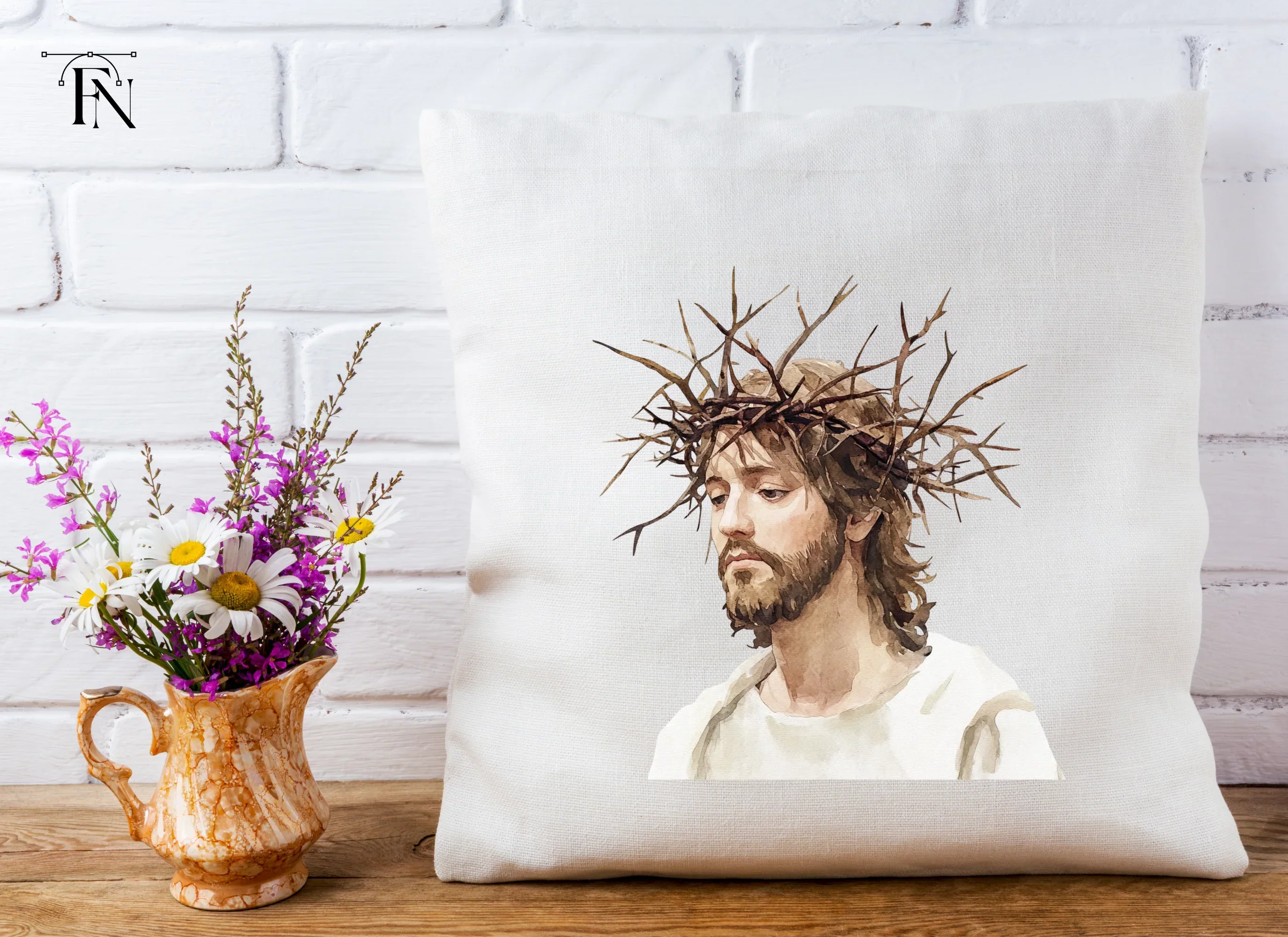 Jesus Christ Crown of Thorns Clipart Bundle - Image 5
