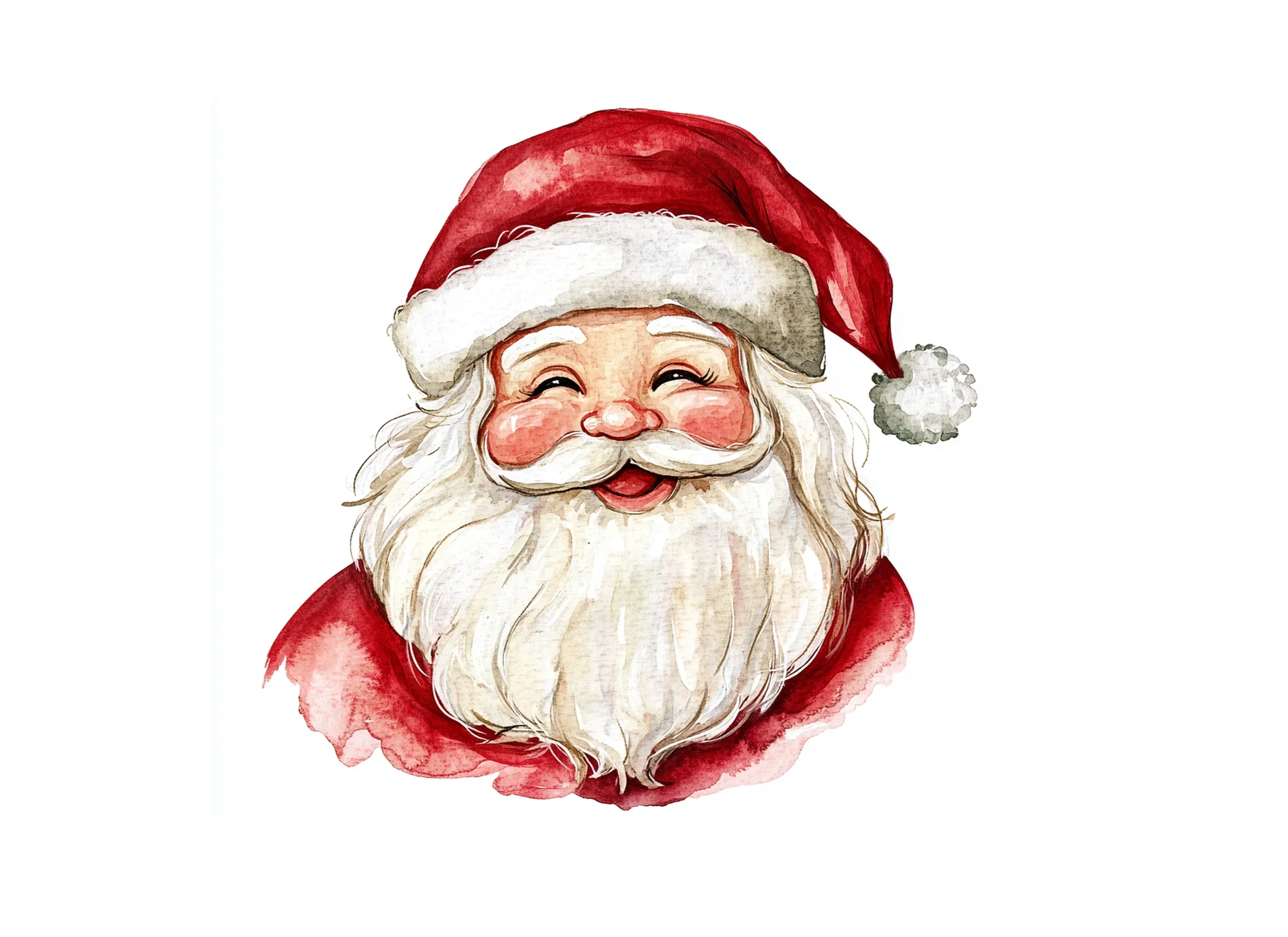 Jolly Santa Claus Clipart Bundle - Image 3